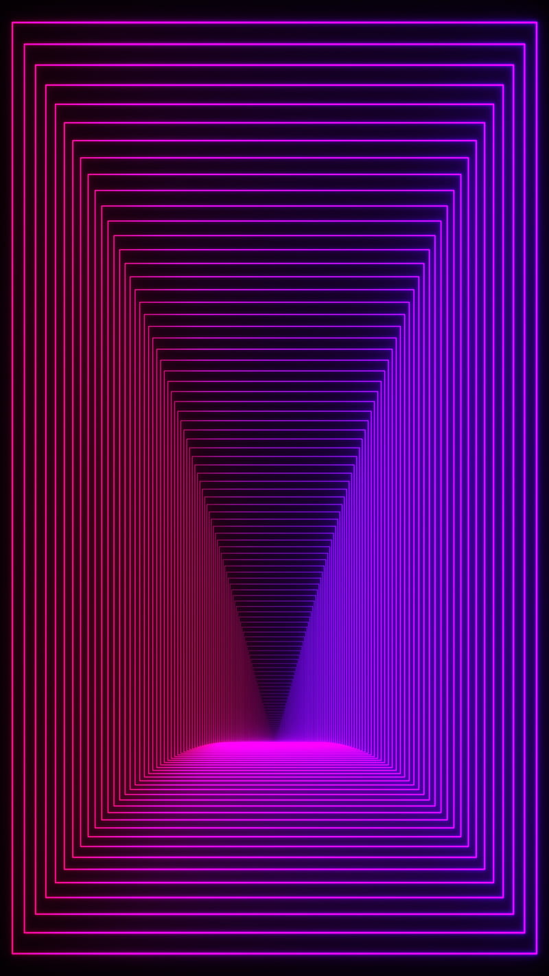800x1422 Neon AMOLED, lines, violet, windows, HD phone wallpaper
