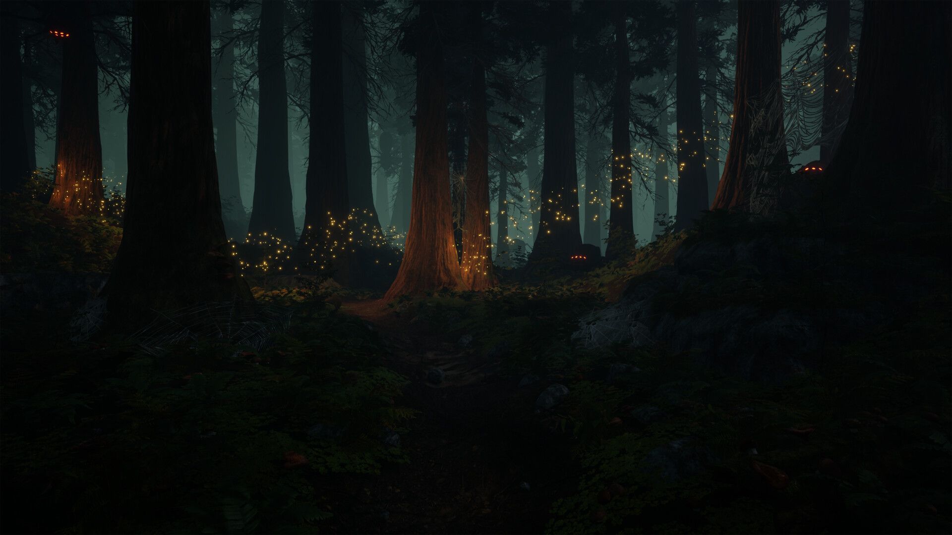 1920x1080 Fantasy Forest Wallpaper Desktop 4K Wallpaper. Best 4K Wallpaper for Computers