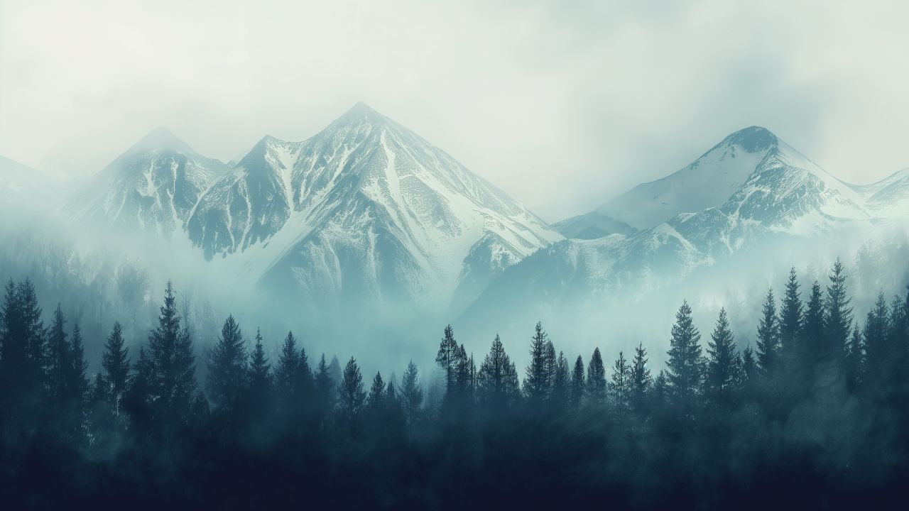 1280x720 Mountains Wallpaper 4K wonderland, Pictureque nature