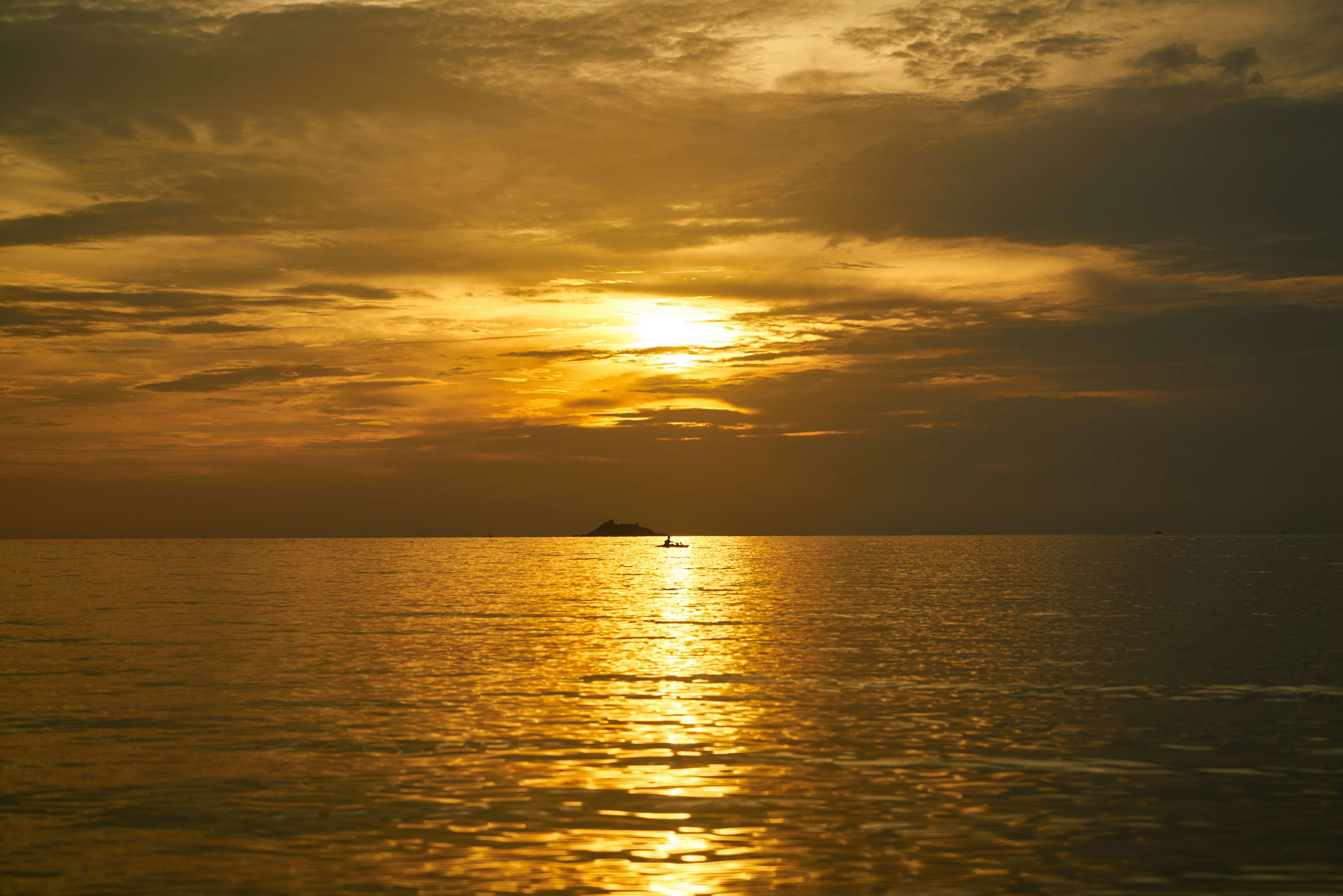 3840x2562 Sunset Summer Horizontal Wallpaper