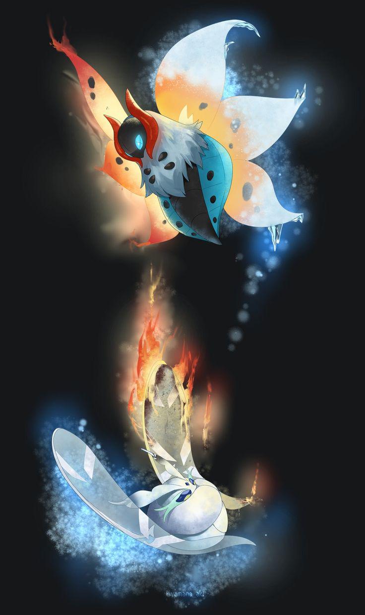 736x1241 What If Frosmoth And Volcarona Had A Yin Yang Style Fusion Or A Connected Mega Evolution?