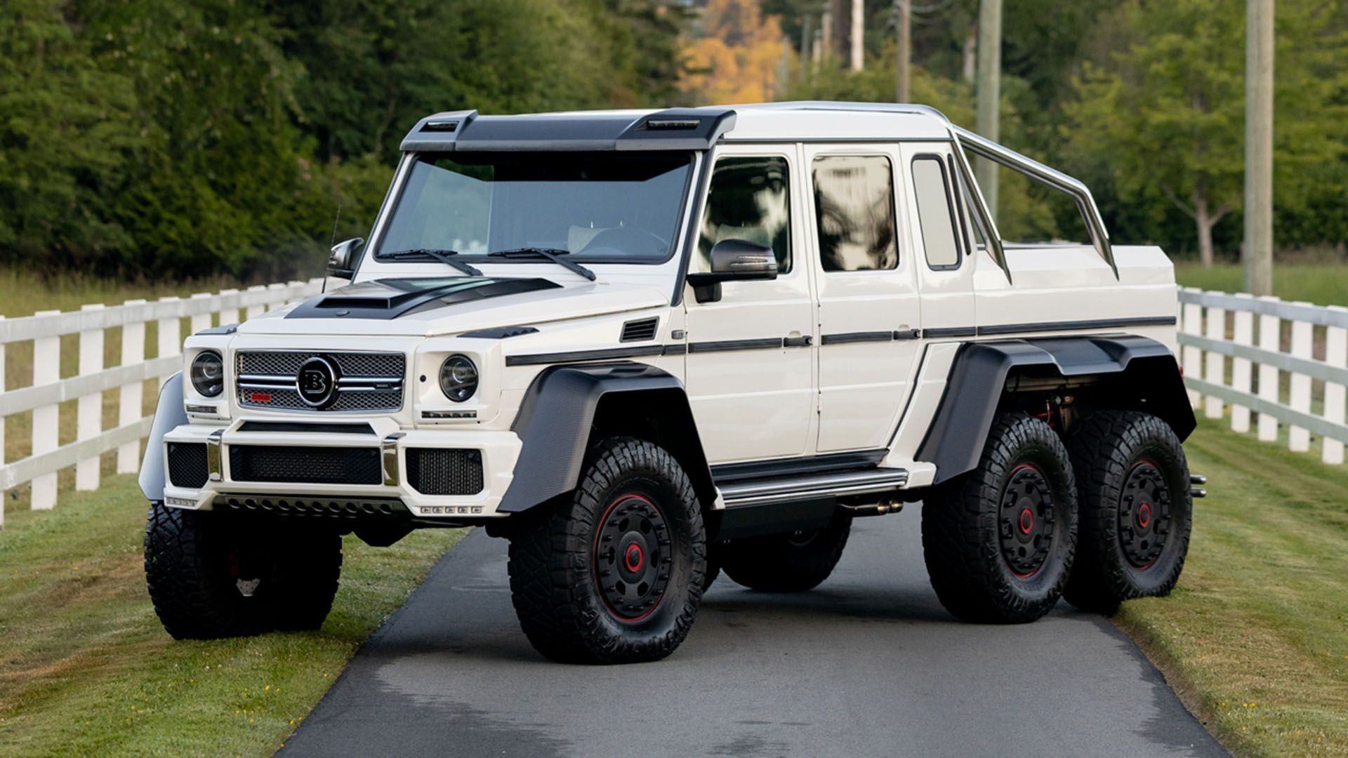 1920x1080 Mercedes Benz G 63 AMG 6X6 Brabus B63S 700. Monterey Jet Center 2023. Collector Car Auctions & Classic Cars. Broad Arrow Auctions