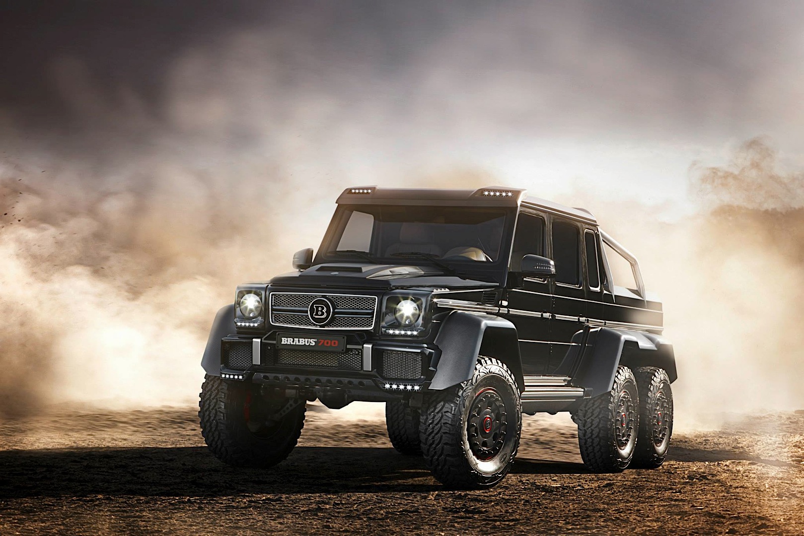 1619x1080 These Brabus 700 6x6 Image Will Make You Wish For a Sandstorm