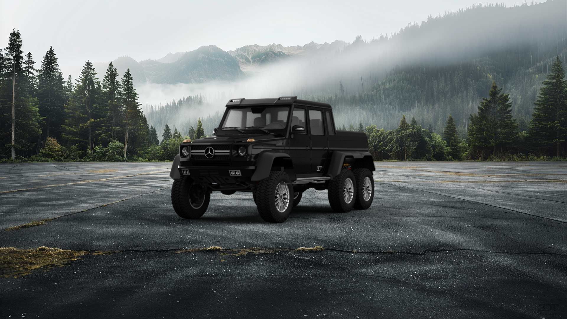 1920x1080 Jr200023's Mercedes G63 AMG 6x6 2013 with Wheels, Tops, Trunk LidDTuning