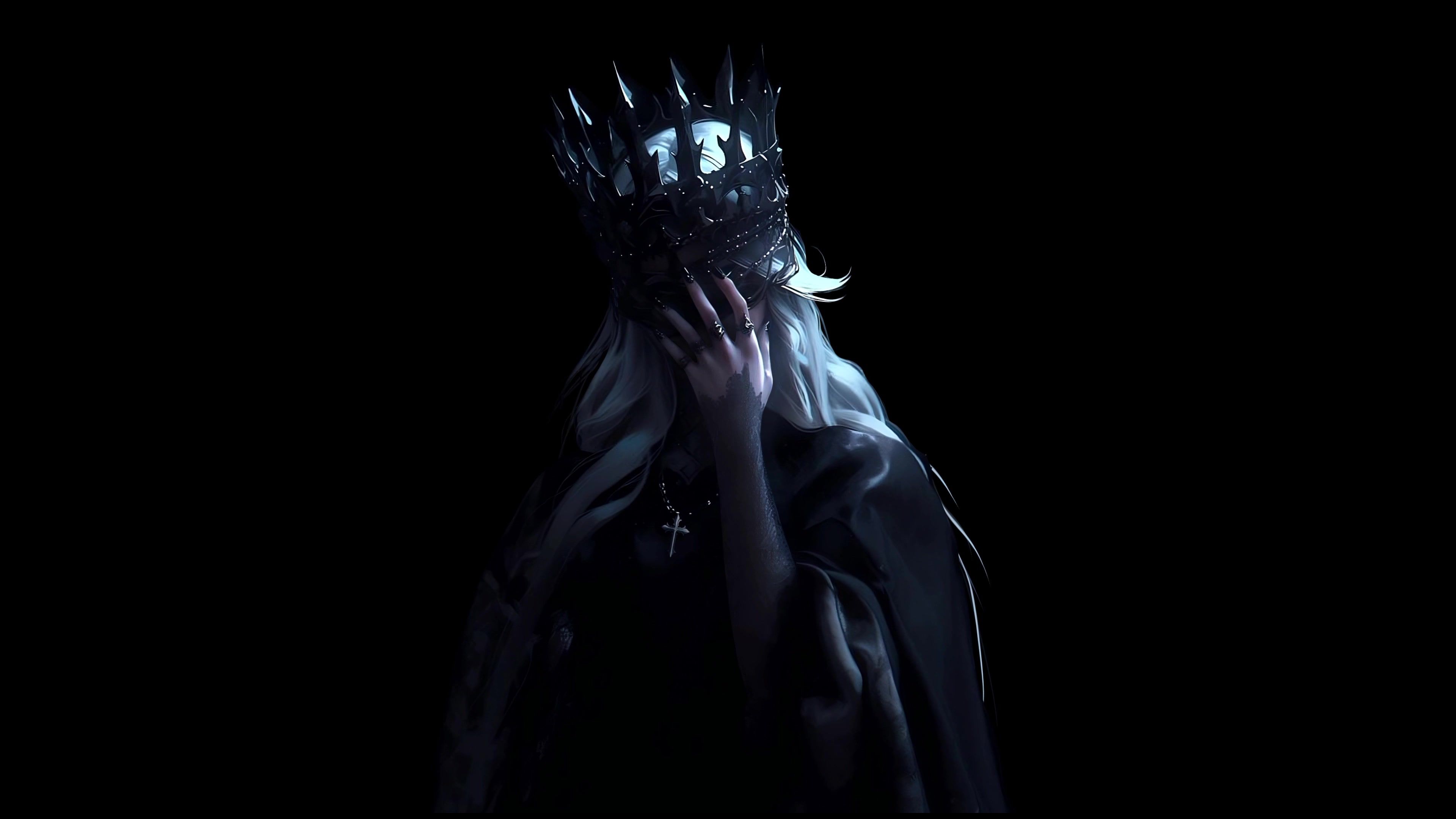 3840x2160 Crown of Midnight Live Wallpaper