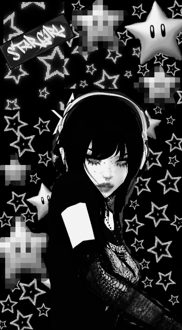 736x1331 Y2k Goth Wallpaper