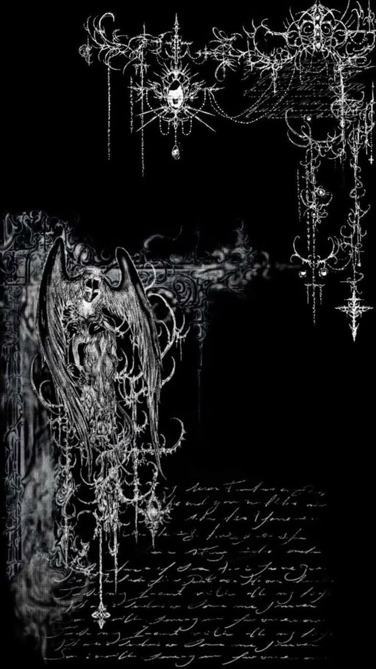 736x1308 Gothcore wallpaper. Gothic y2k wallpaper, White gothic wallpaper, Cyber sigilism
