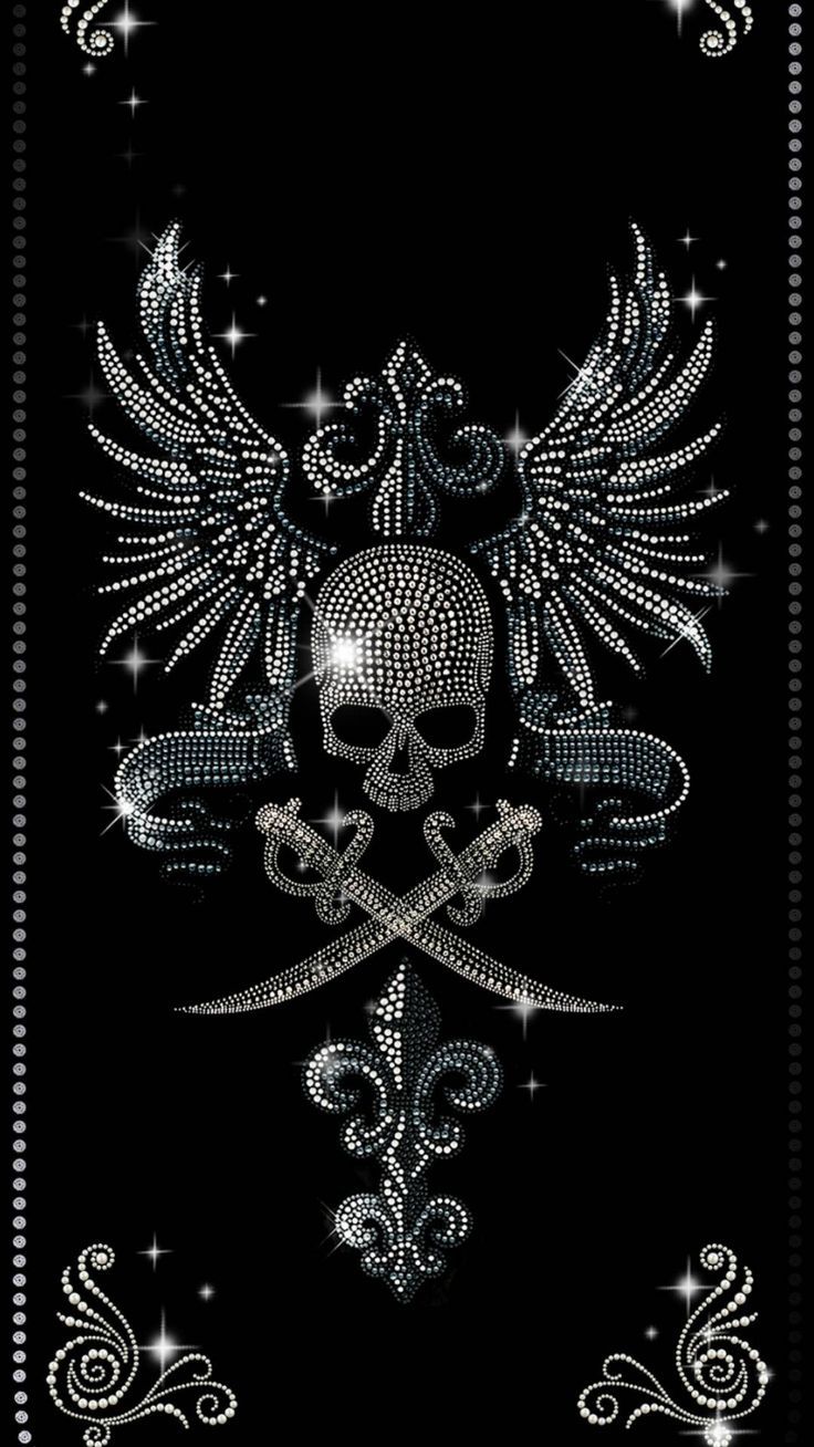 736x1308 Viking Runes: A Guide to the Ancient Alphabet. Black and silver rhinestone art, Diy rhinestone jewelry ideas, Glitter skull tattoo inspiration