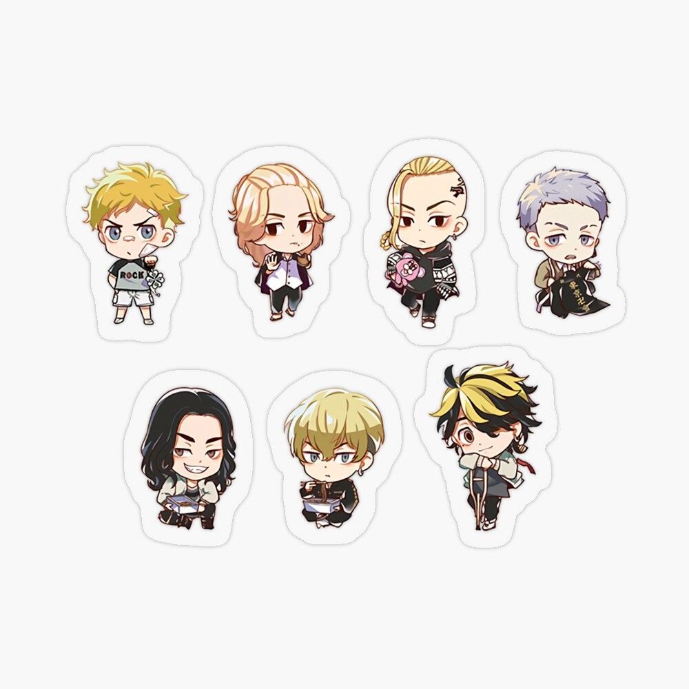 1000x1000 Tokyo Revengers Chibi Wallpaper
