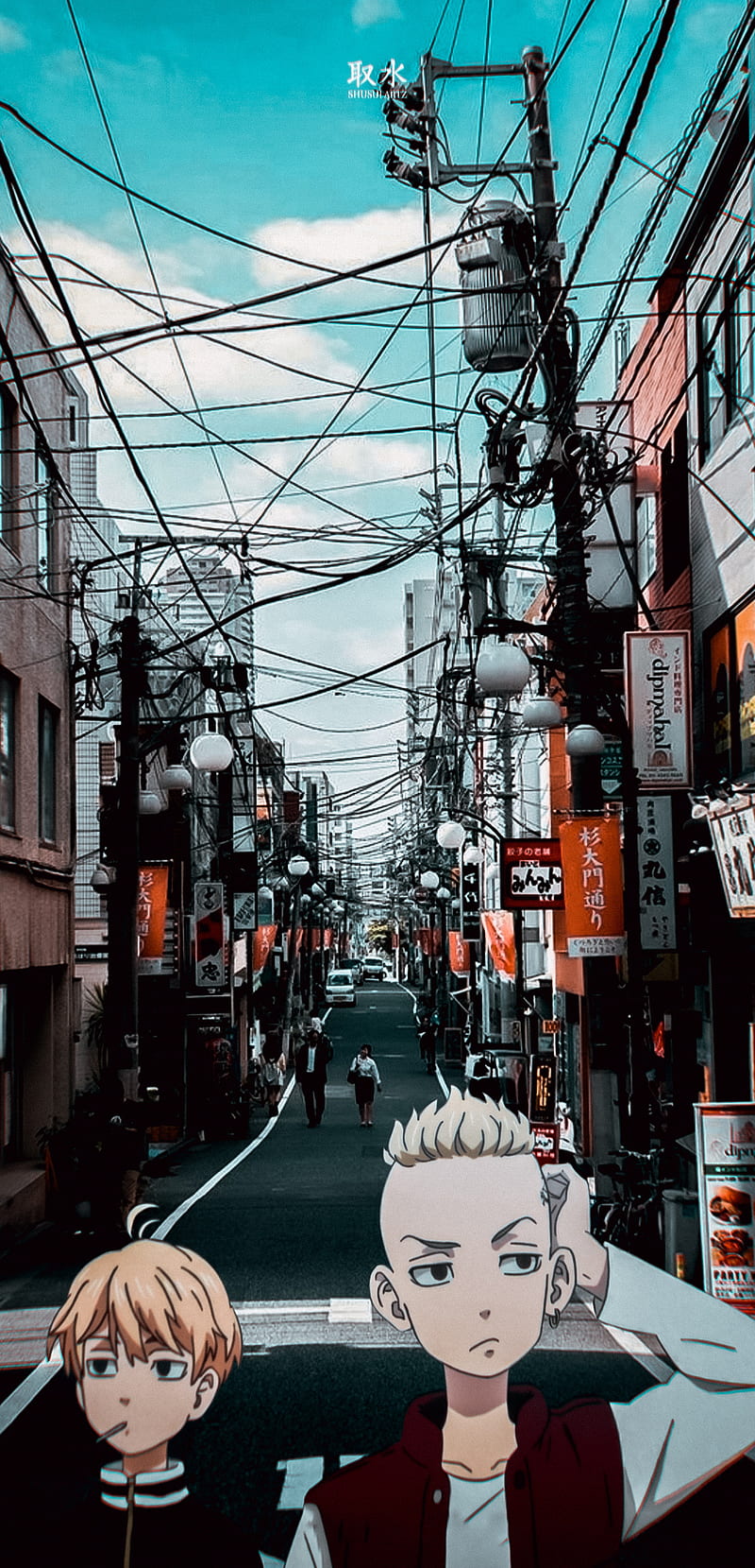 800x1659 HD tokyo revengers art wallpaper