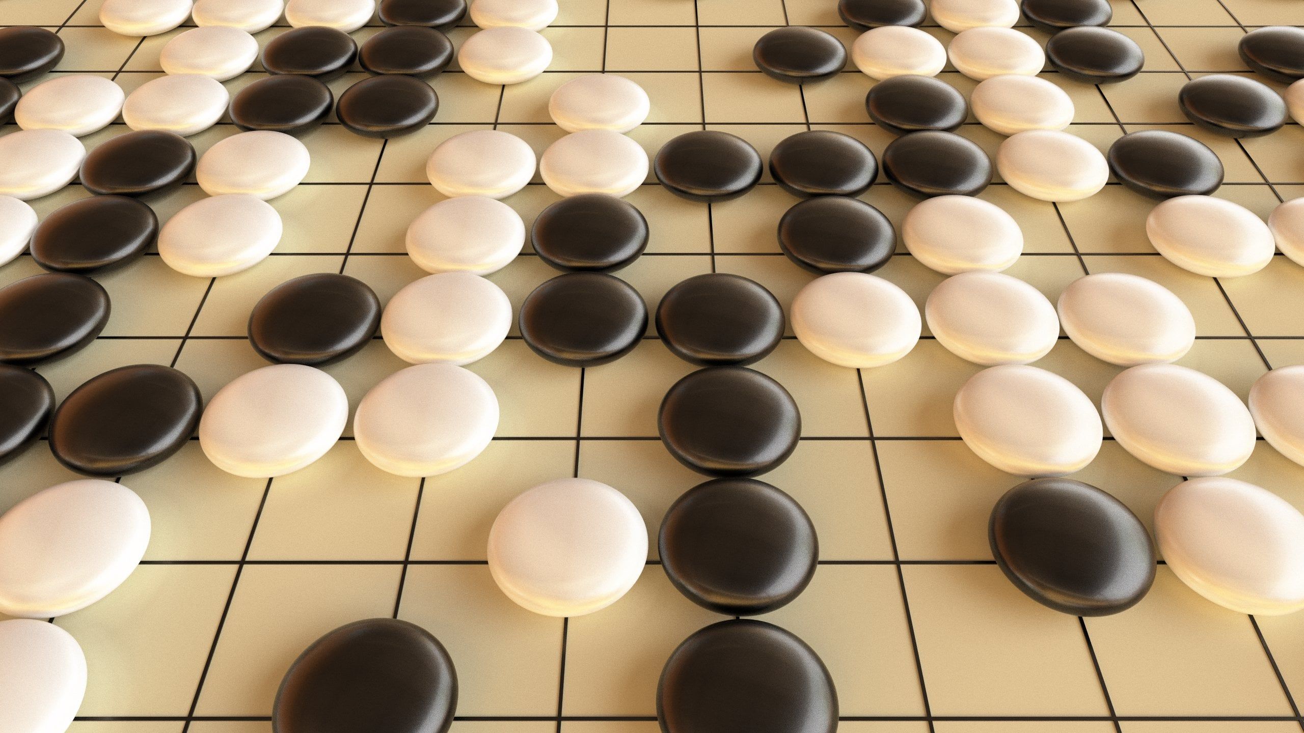 2560x1440 AlphaGo Game 4 Desktop Wallpaper [2560x1440]