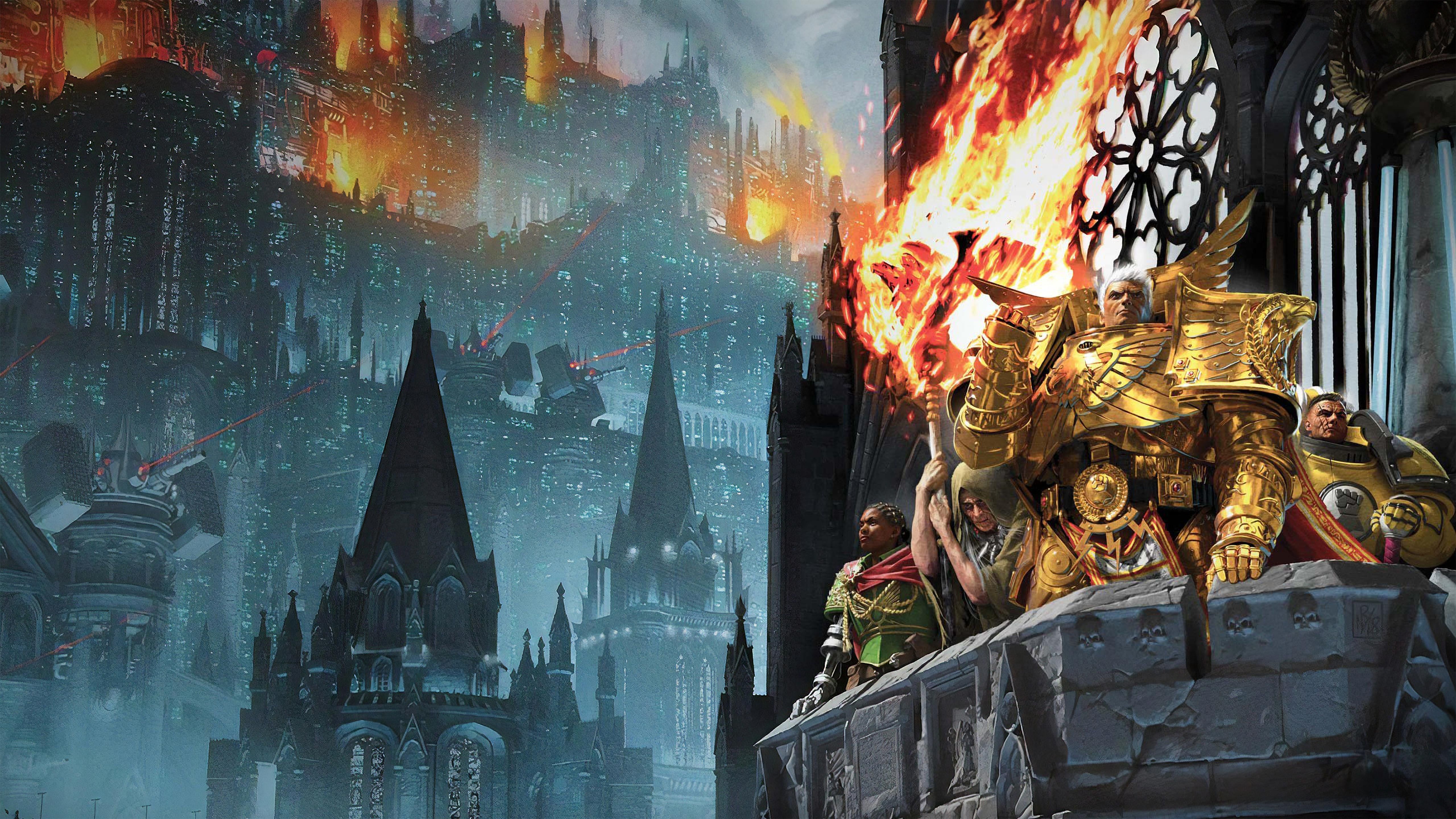 5120x2881 I Have Made Wallpaper of each primarch in 5K resolution