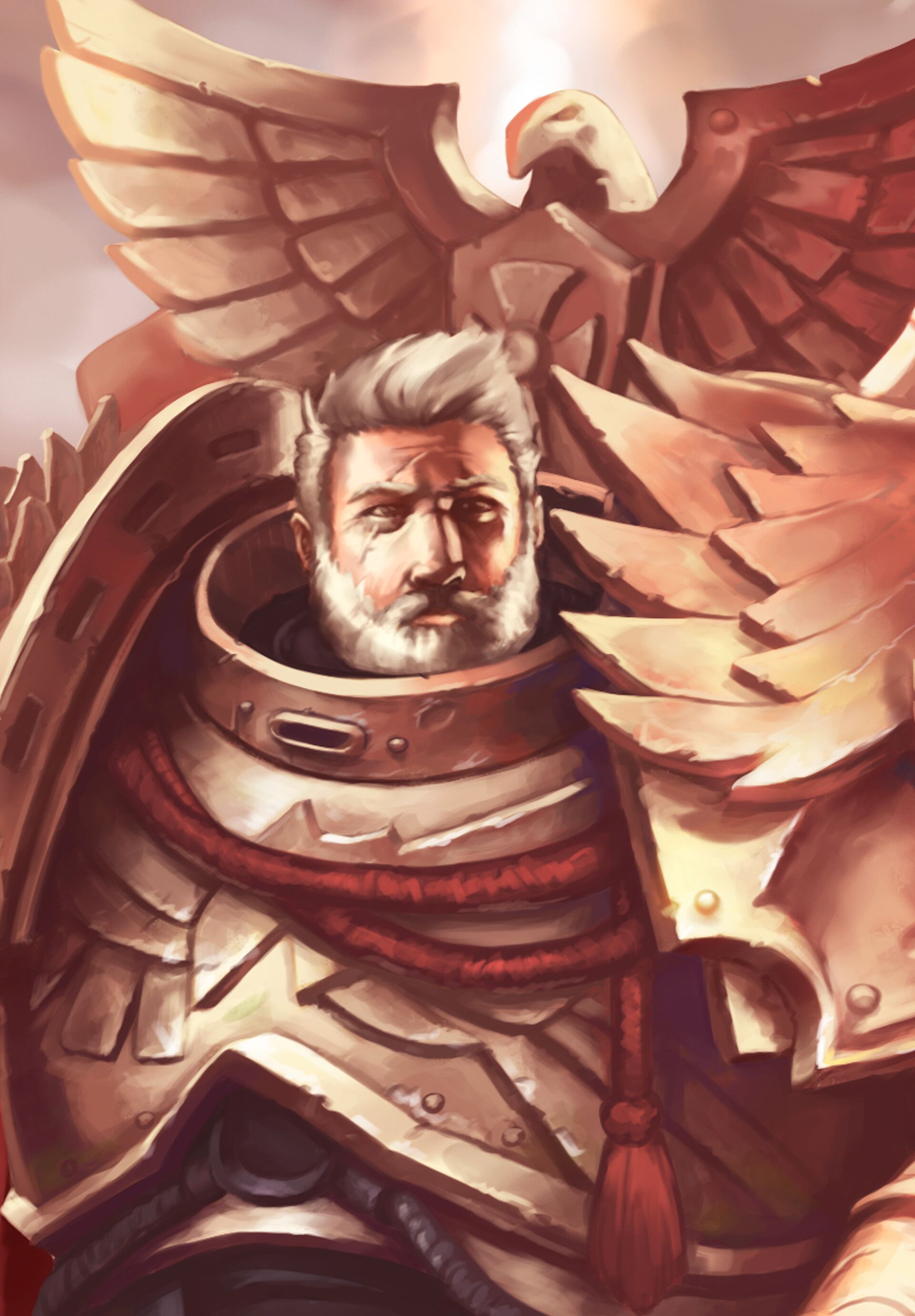 1920x2760 Rogal Dorn. Warhammer 40k. FanArt