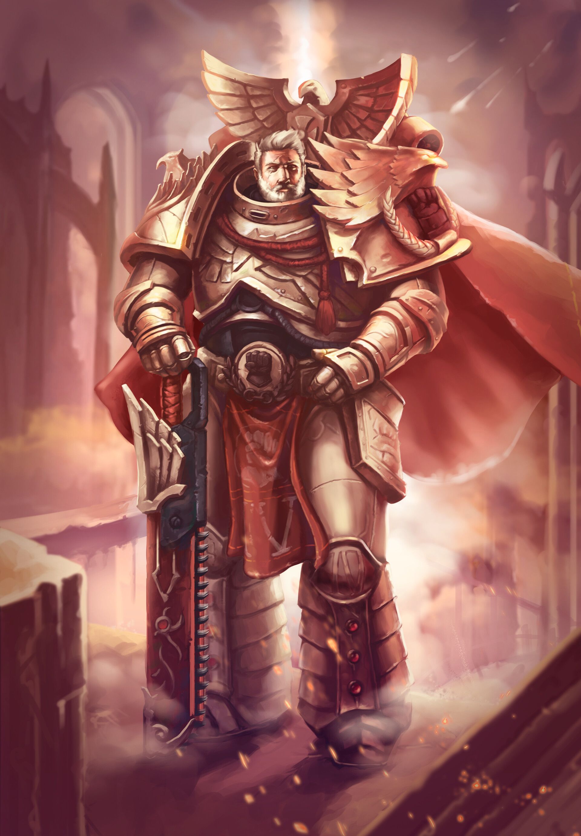 1920x2760 Rogal Dorn. Warhammer 40k. FanArt