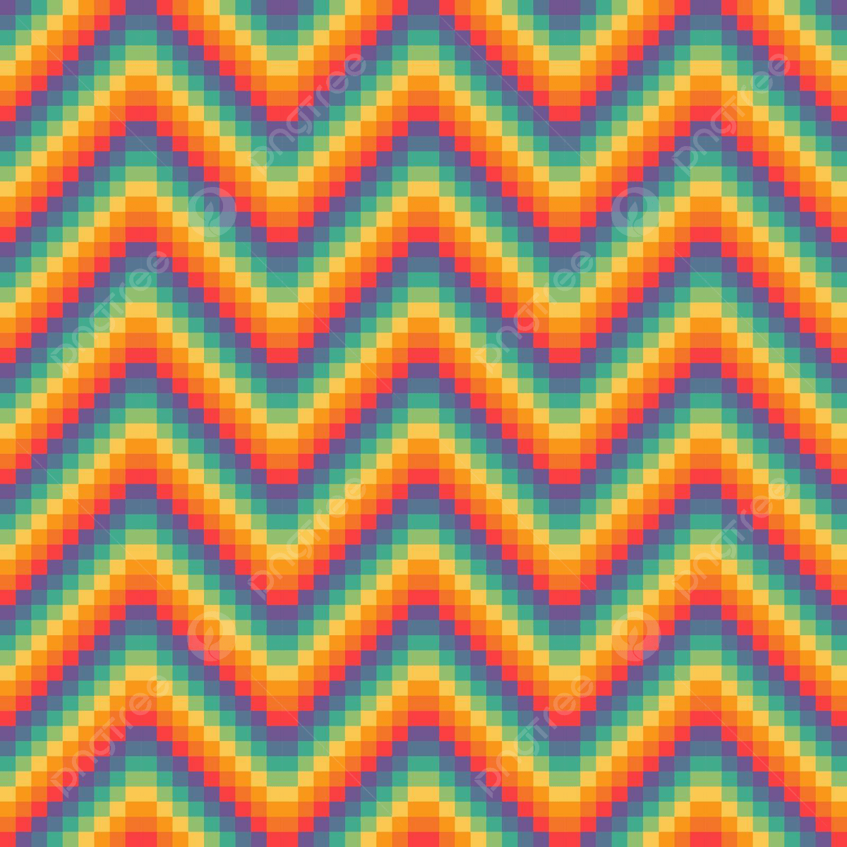 1200x1200 Pixel Rainbow Background Seamless Pattern Vector Illustration Design Electronic Geometric Vector, Design, Electronic, Geometric Illustration Background And Wallpaper For Free Download