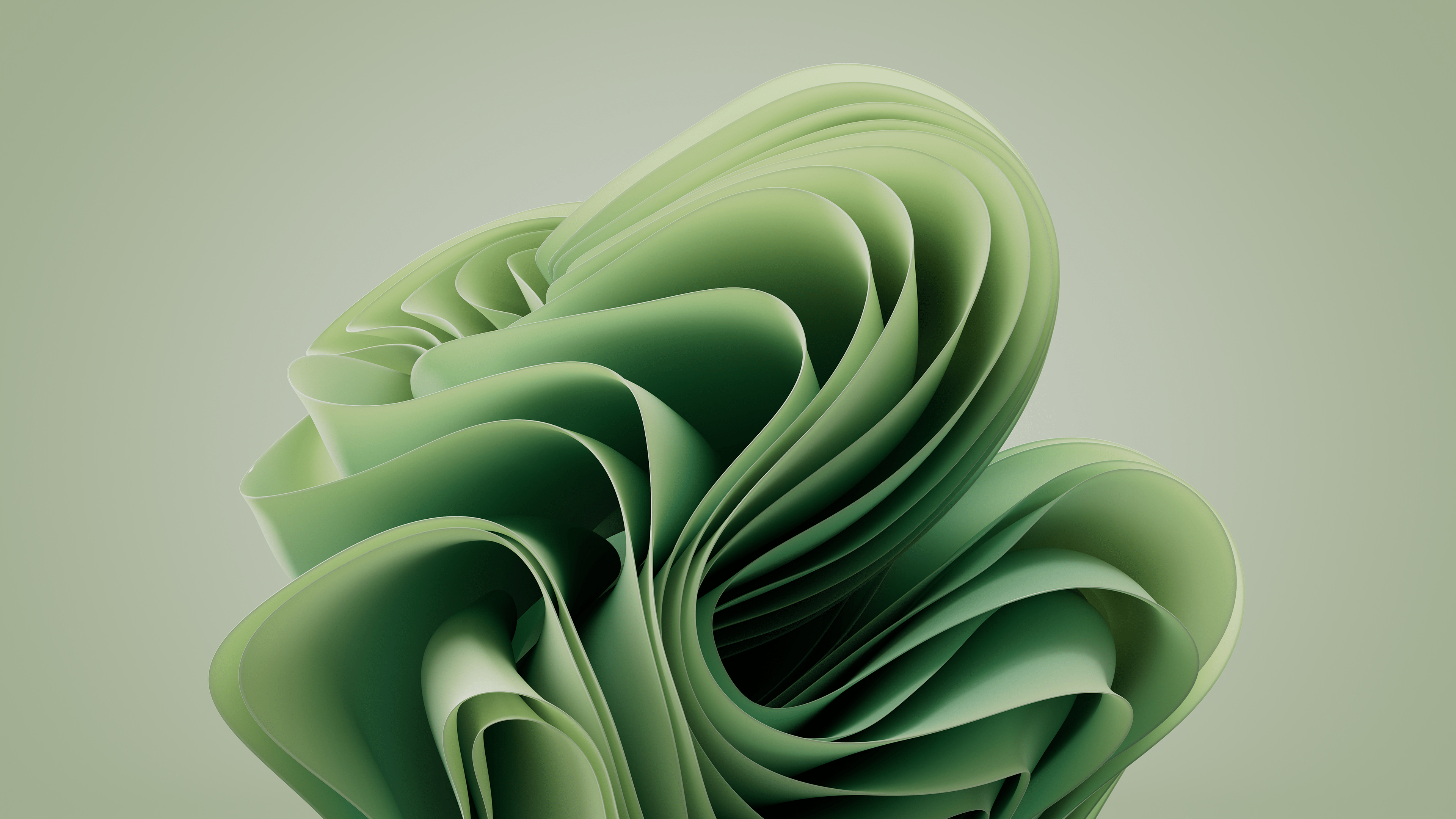 3840x2160 Surface Pro 9 Wallpaper 4K, Pastel green, Stock