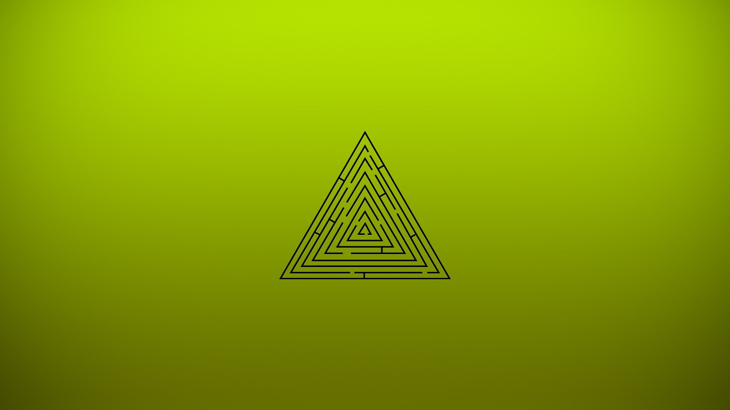 2560x1440 Download Abstract Triangle HD Wallpaperx1440