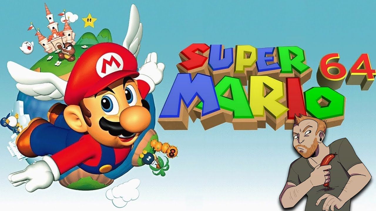 1280x720 Gameplay Super Mario 64 Switch V7 What's Your Favorite Mario Party Game? ?⭐️ Growing Up, Mario