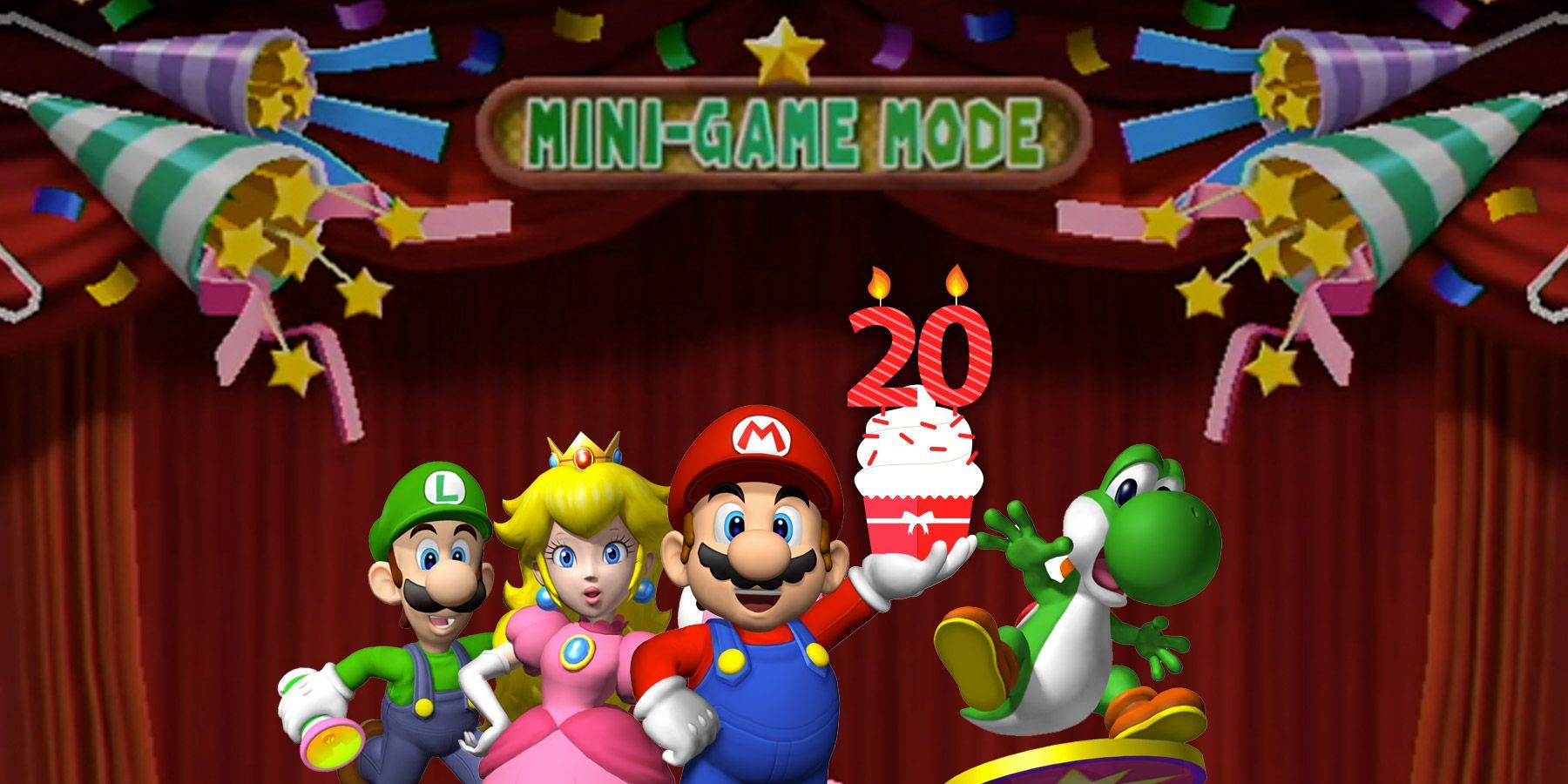 1800x900 Mario Wiki Mario Party Nintendo 64 Super Mario Party Mario Party Super Mario Wallpaper