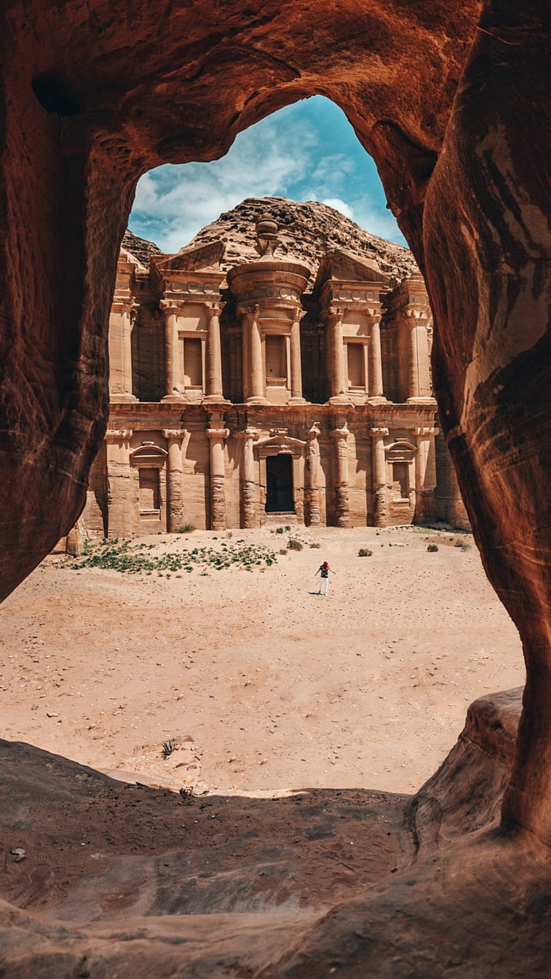 800x1422 Ancient place, ancestors, bonito, branches, historical, missar, sand, tomb, HD phone wallpaper