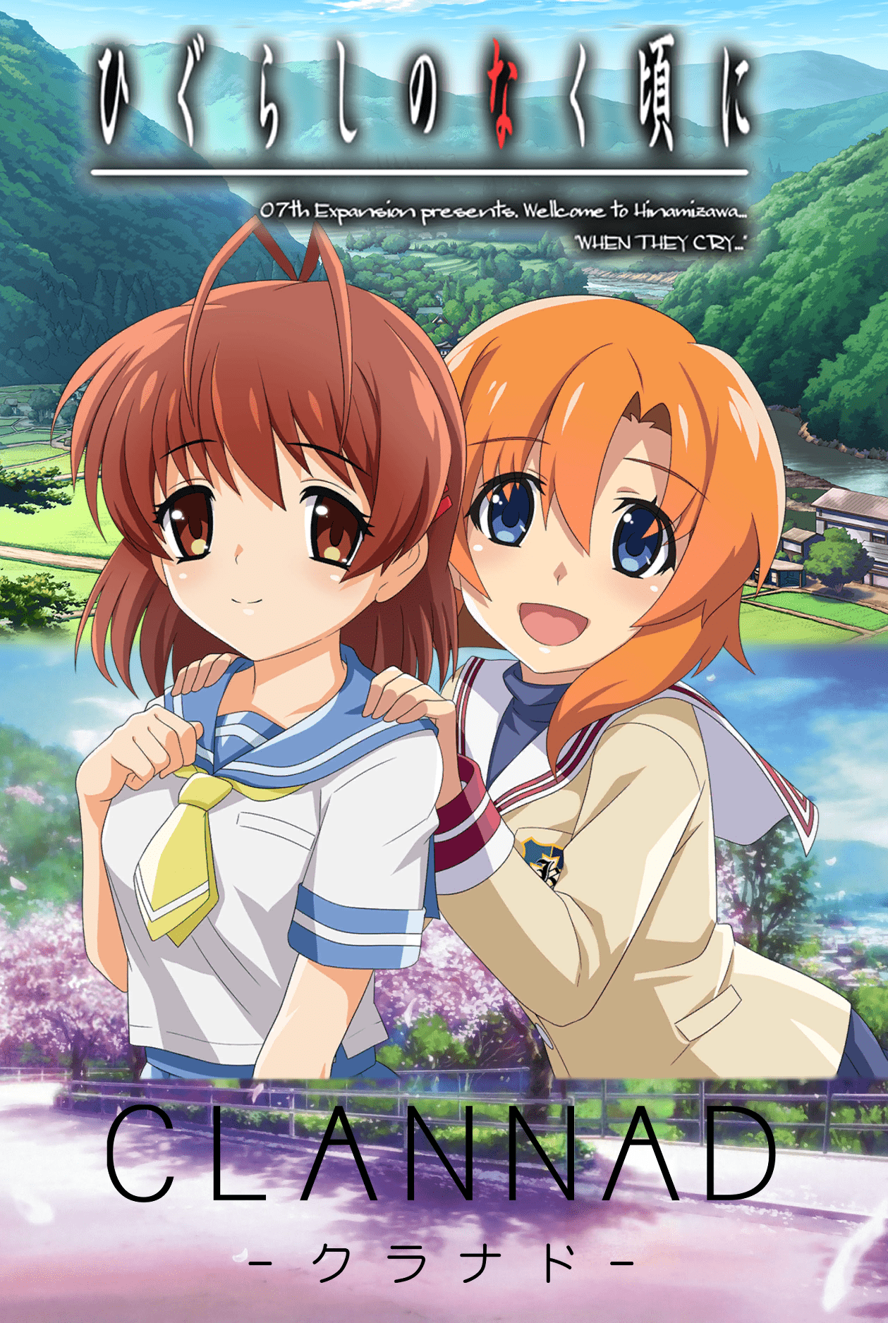 1259x1876 Rena and Nagisa Phone Wallpaper!