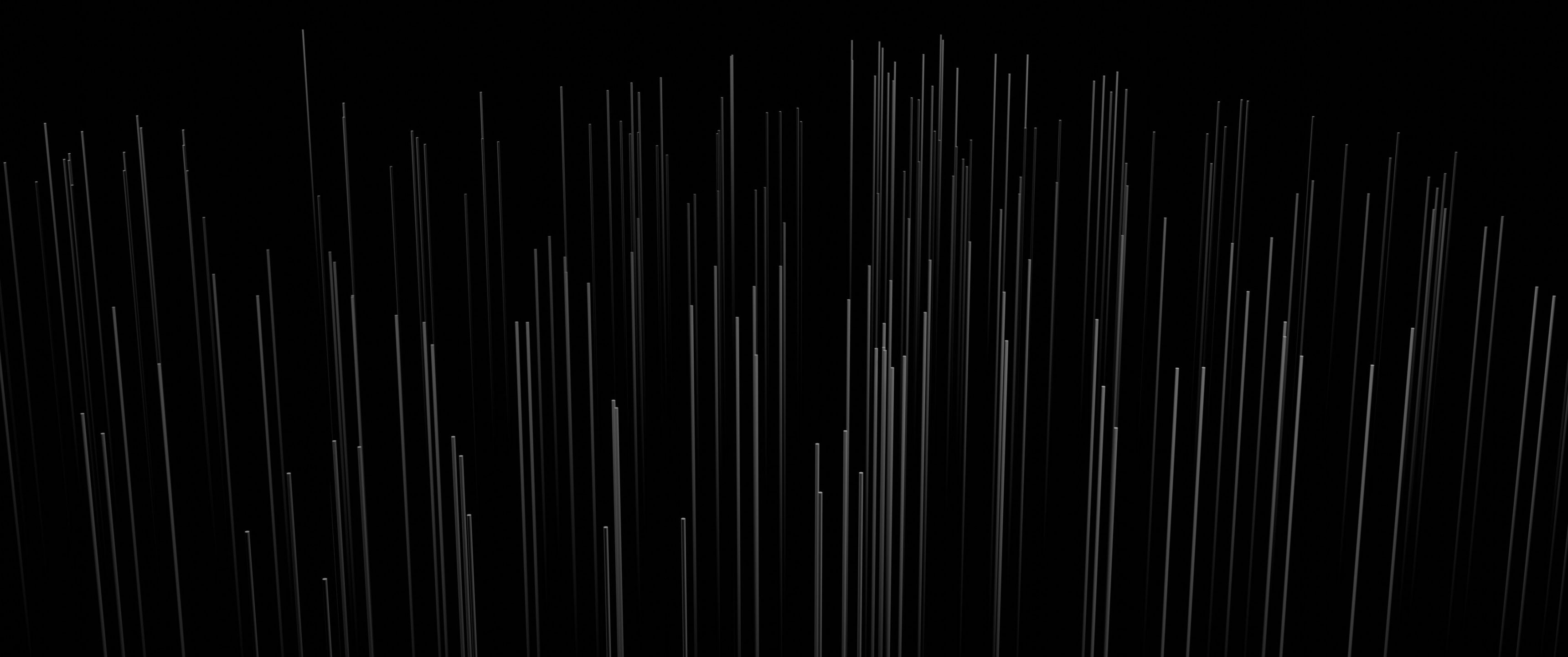 3440x1440 Digital Abstract Wallpaper 4K, 3D Render, Pattern, Minimal art