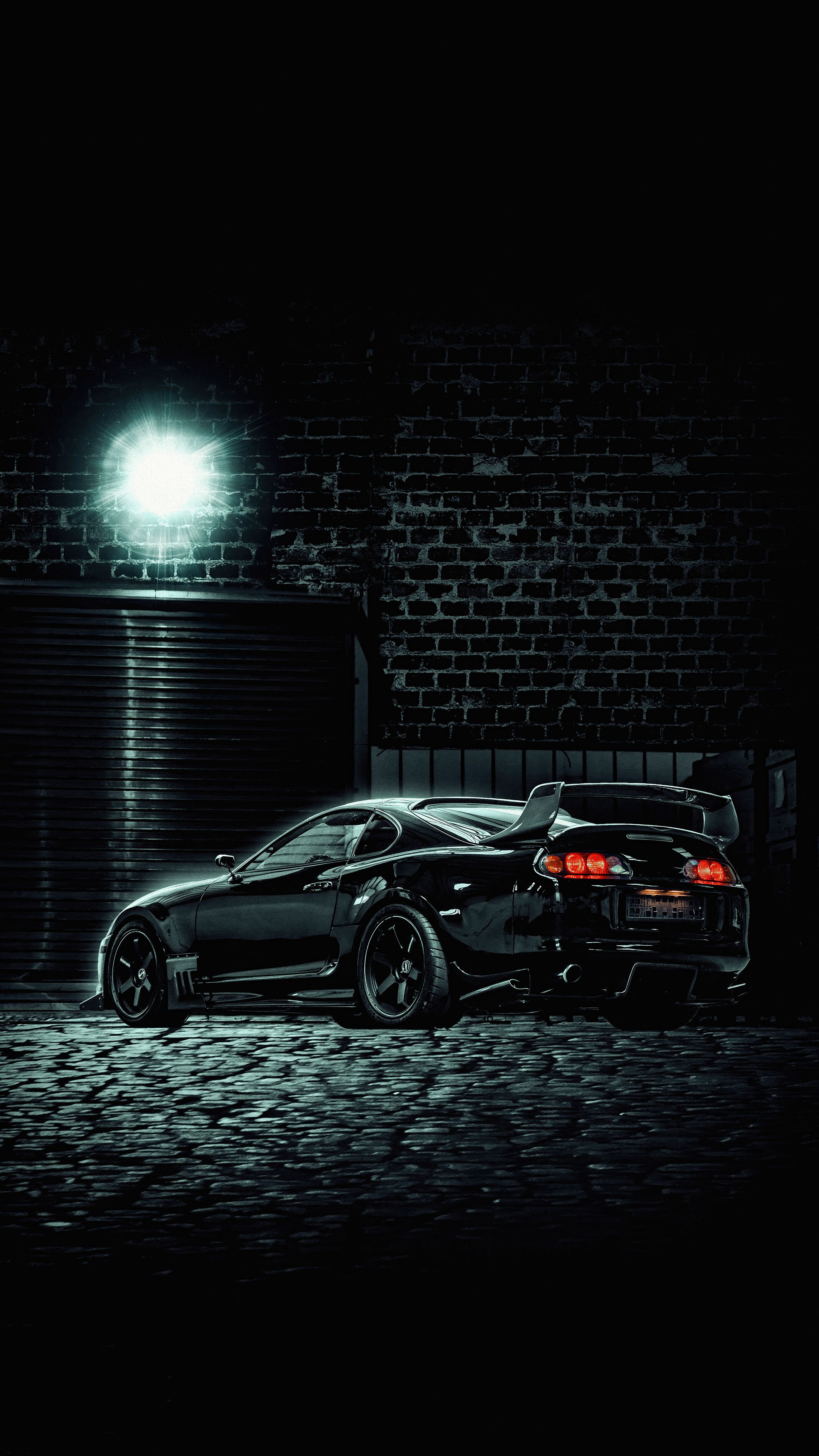 2160x3840 Toyota Supra Black 4k Sony Xperia X, XZ, Z5 Premium , HD 4k Wallpaper, Image, Background, Photos and Picture