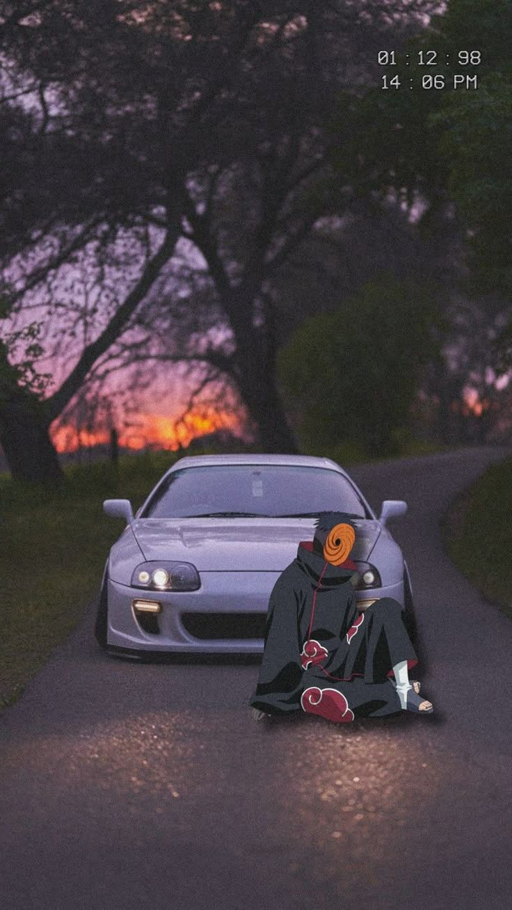 736x1308 Obito x Supra (wallpaper)