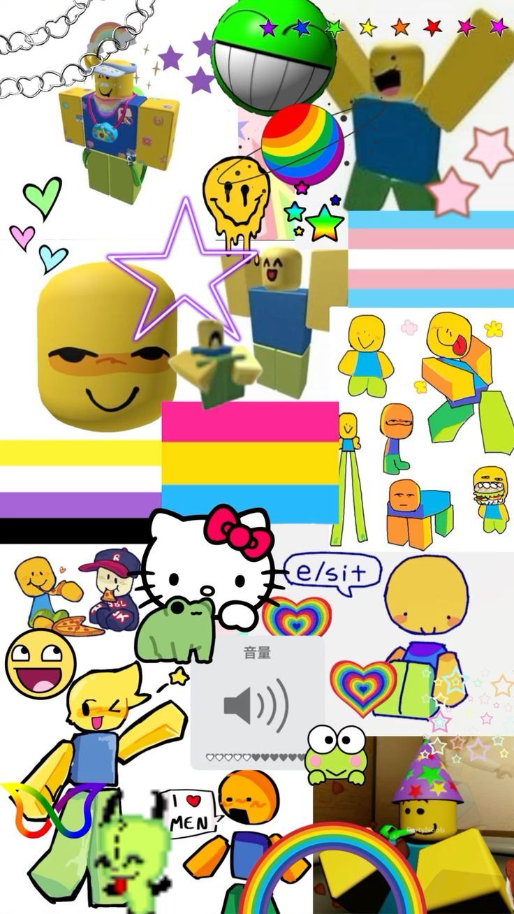 736x1308 A silly Roblox noob wallpaper