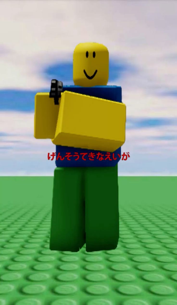 736x1266 roblox noob wallpaper ^^