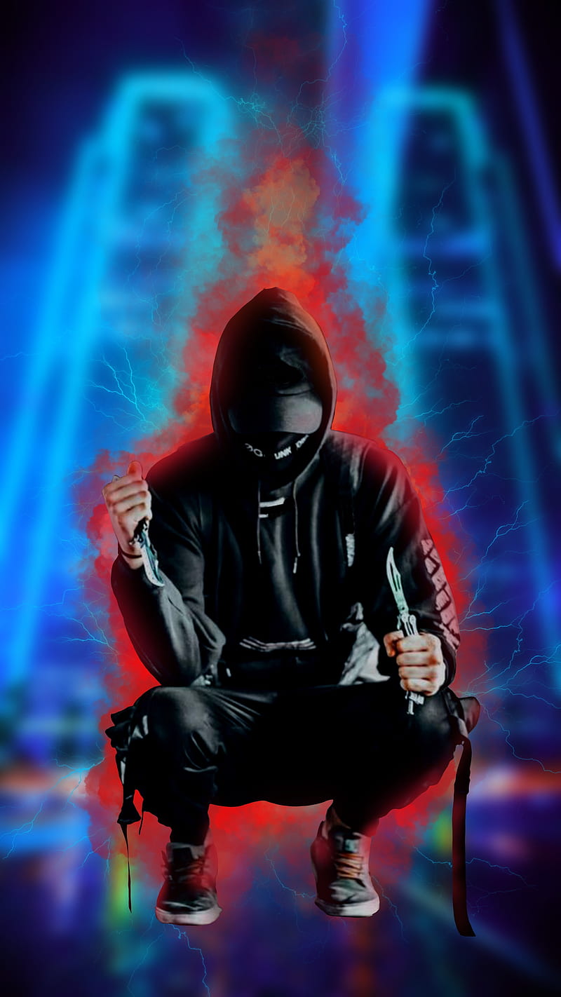 800x1422 HD blue darkness wallpaper
