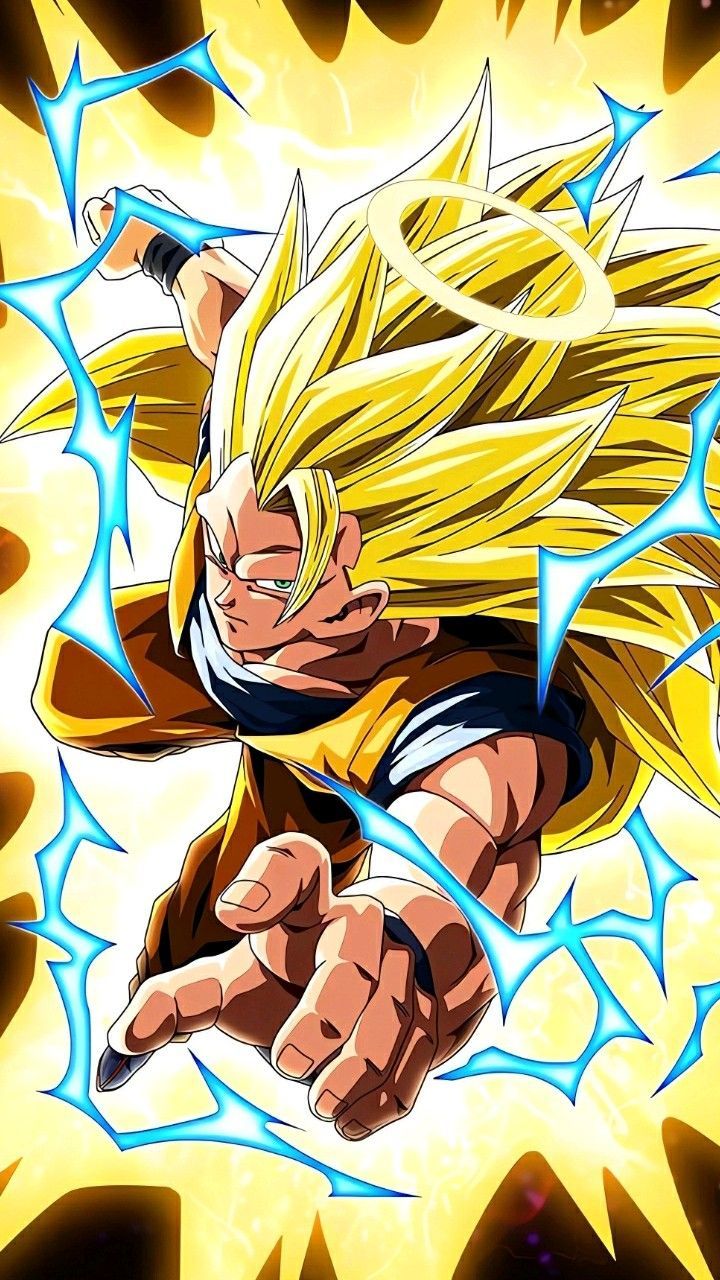 720x1280 Goku ssj 3 Title screen DB Legends
