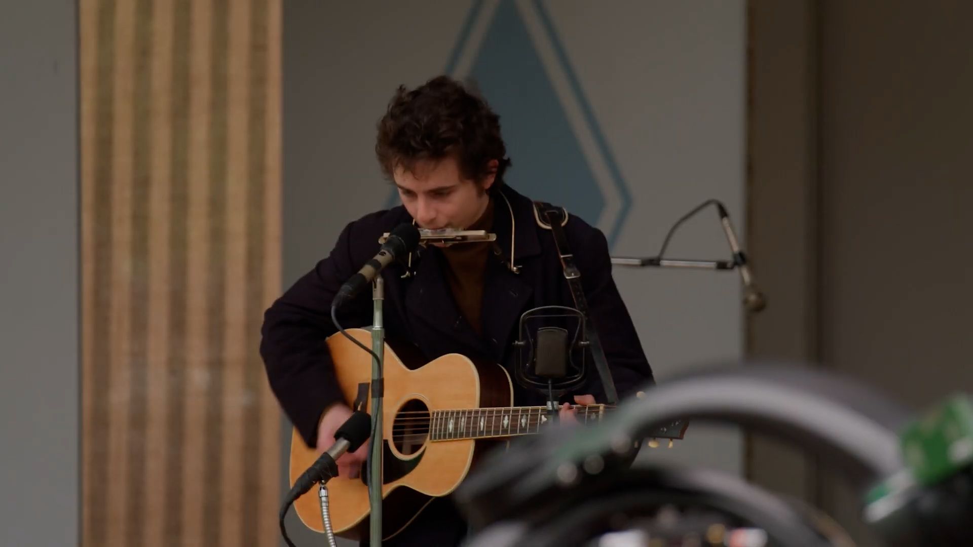 1920x1080 Timothée Chalamet talks about becoming Bob Dylan in 'A Complete Unknown' Los Angeles