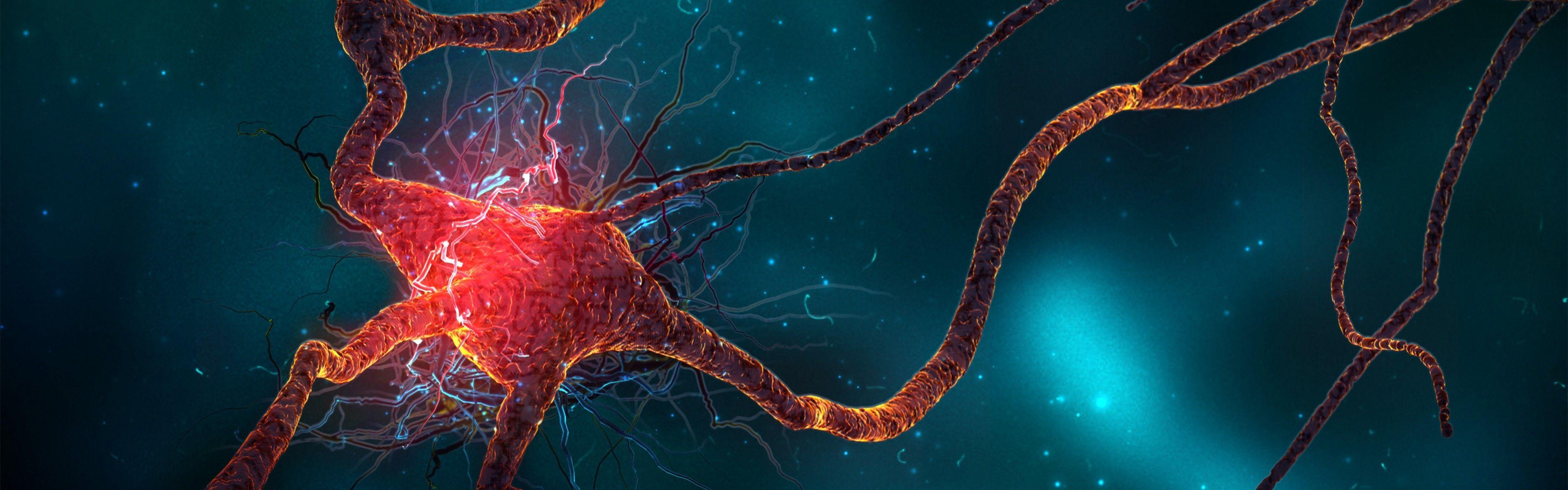 3840x1200 Brain Wallpaper