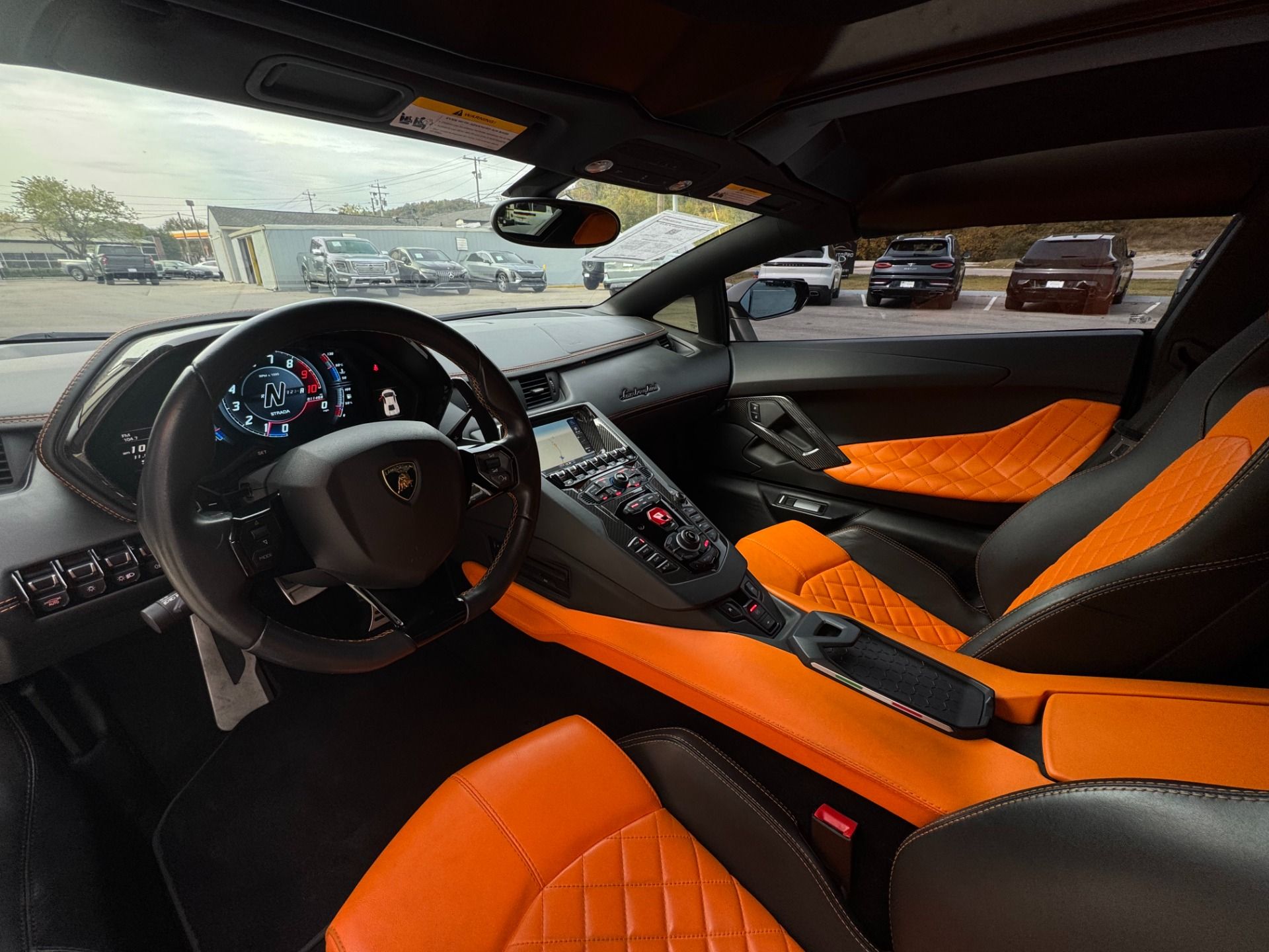1920x1440 Used 2018 Lamborghini Aventador LP 740 4 S W/ INTERIOR CARBON FIBER TRIM +FULL PPF ($Sold). Auto Collection Murfreesboro Stock #A07728