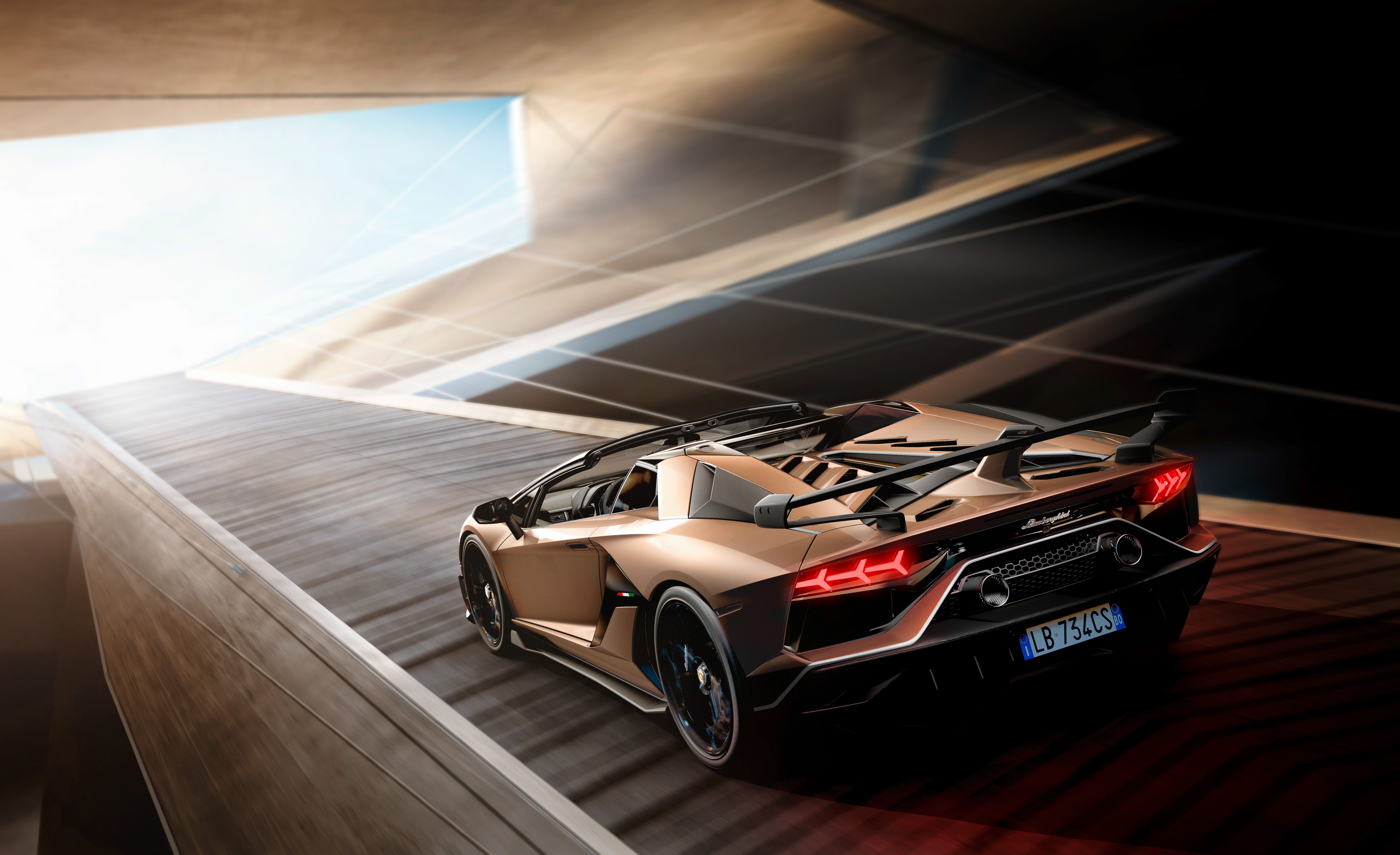 8182x5000 Photos of the Lamborghini Aventador SVJ Roadster