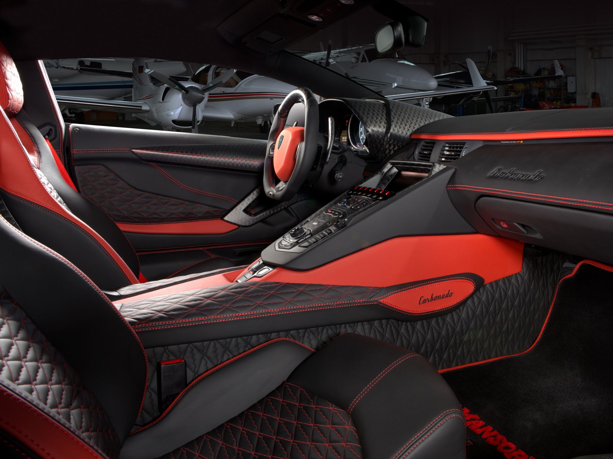2048x1536 Mansory, Lamborghini, Aventador, Lp700 Carbonado, Lb Supercar, Interior Wallpaper HD / Desktop and Mobile Background