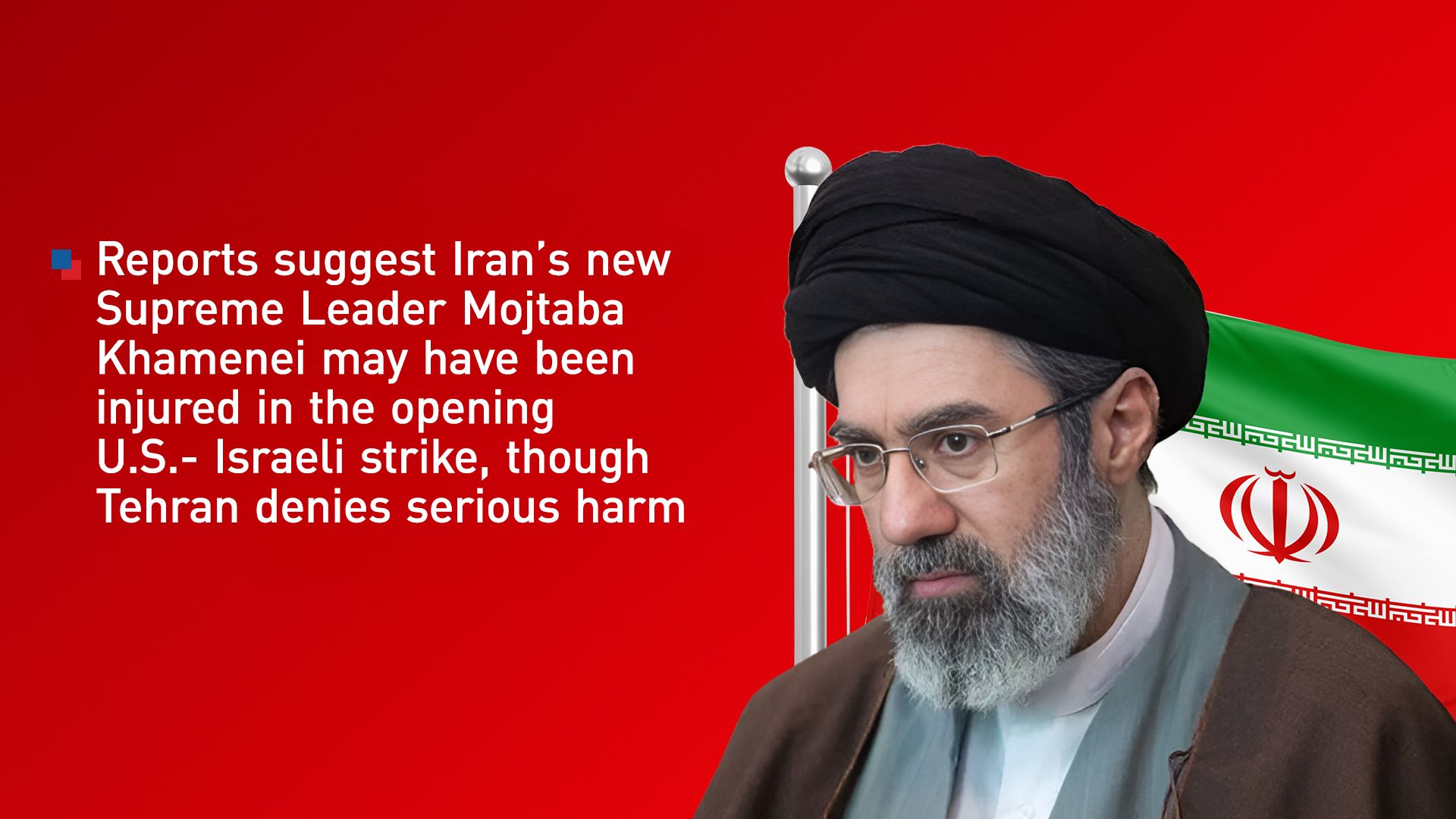 1920x1080 Conflicting Reports Emerge on Iran's Supreme Leader Mojtaba Khamenei's Condition After War's Opening Strike