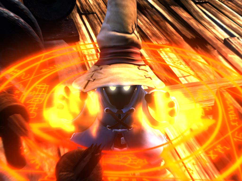 1024x768 I loved how much even gameplay pushed on how powerful Vivi is through his spell's visuals. Lulu may have Ultima, but Vivi has everything else!