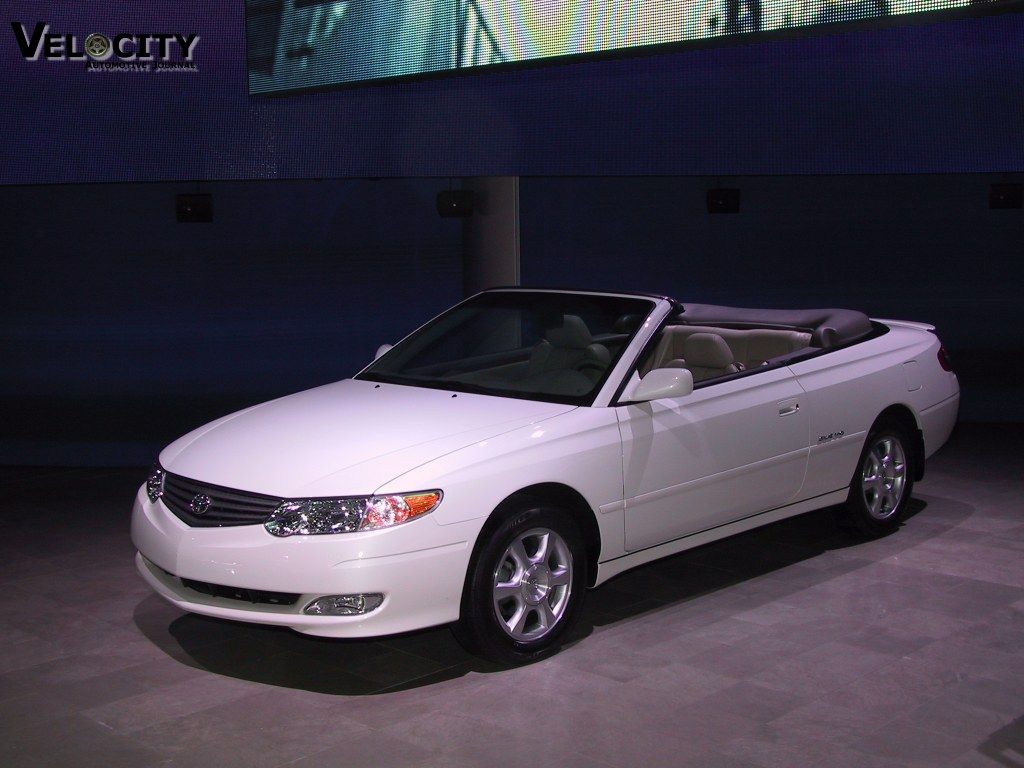 1024x768 Toyota Camry Solara convertible Picture