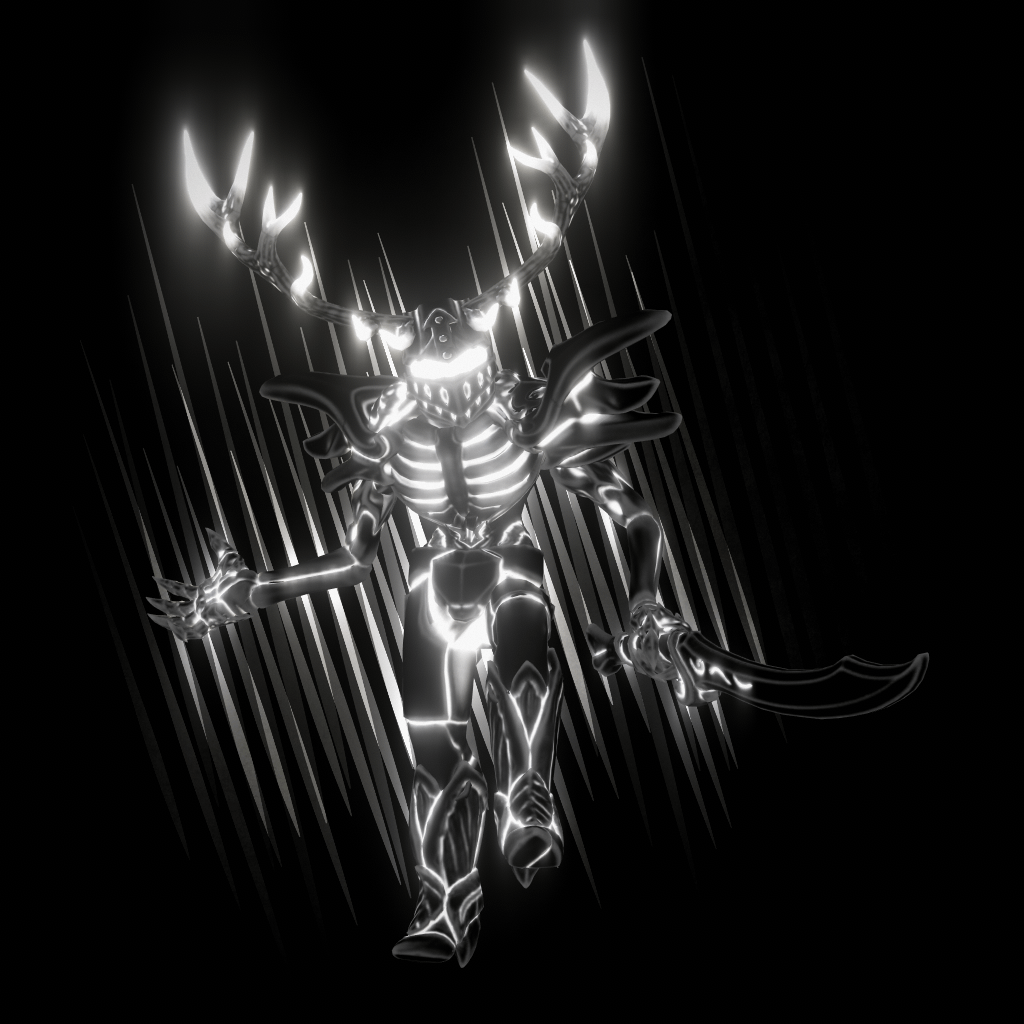1024x1024 made the roaring knight in hero forge
