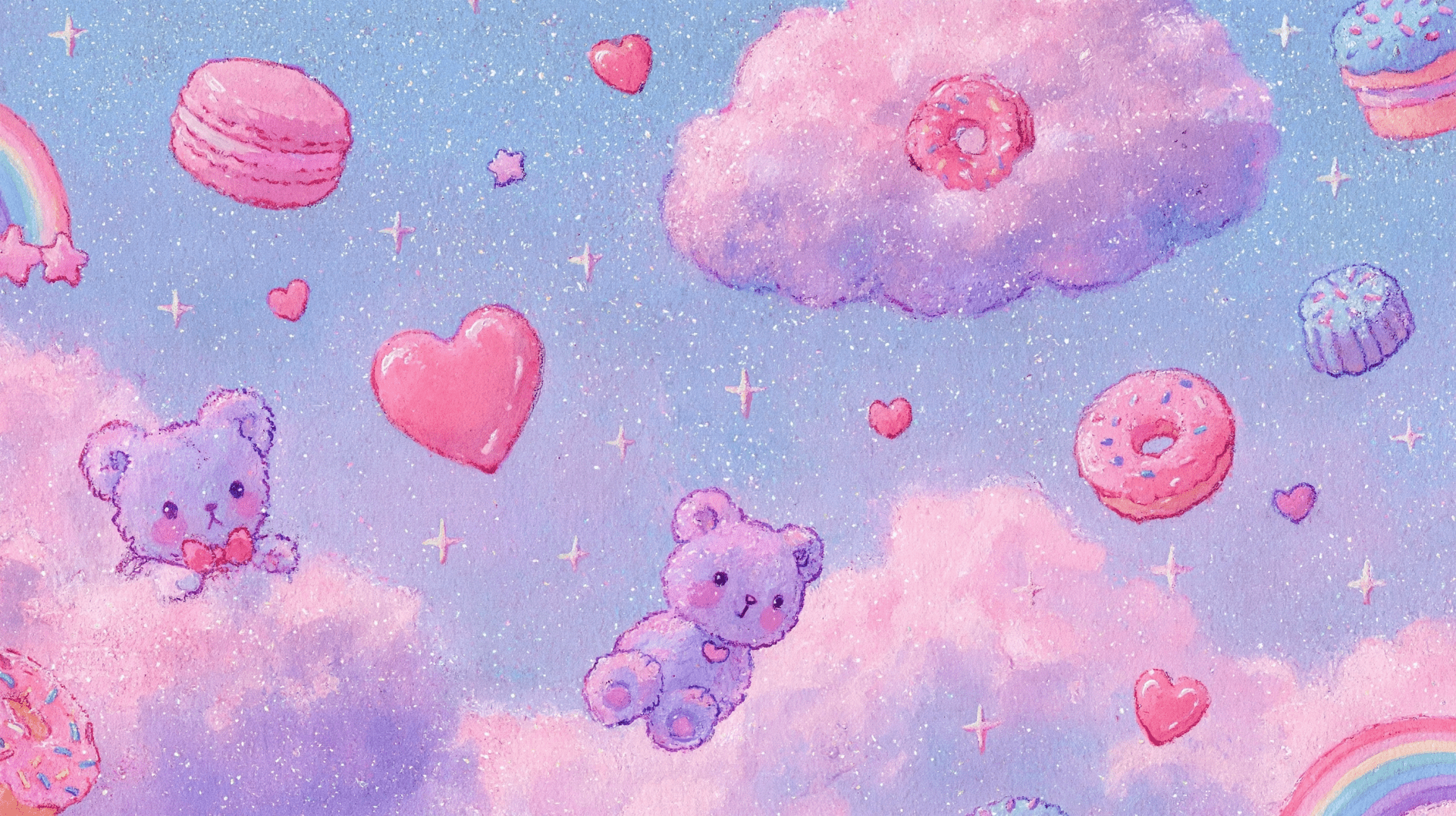 1920x1075 Y2K Cutecore Pastel Dream