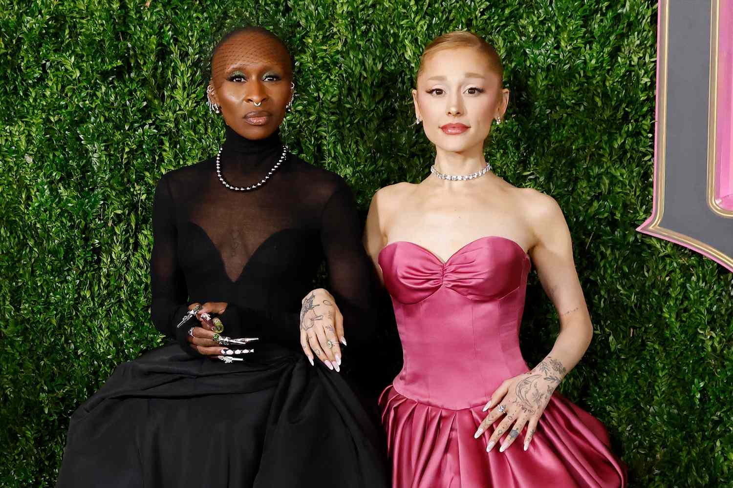1500x1000 Ariana Grande and Cynthia Erivo Show Off New Matching 'Wicked' Tattoos