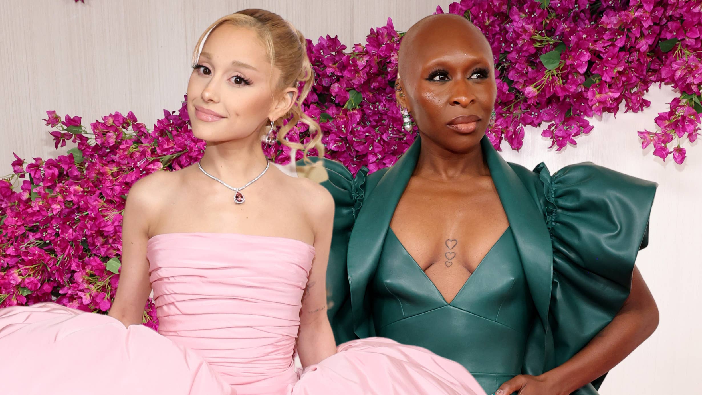 2460x1386 Ariana Grande and Cynthia Erivo Are 'Wicked Through and Through' at the 2024 Oscars