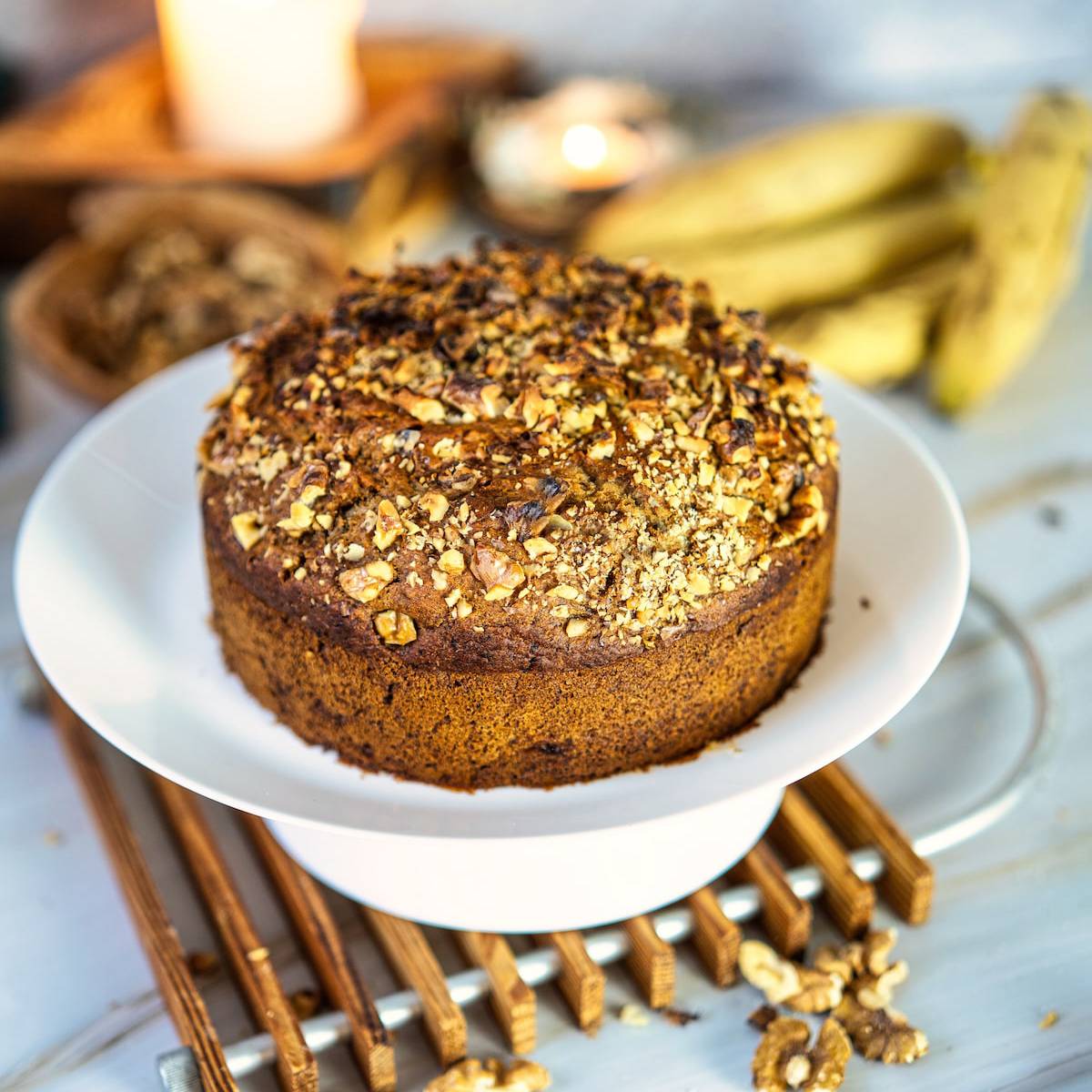 1200x1200 Banana Date Walnut Cake