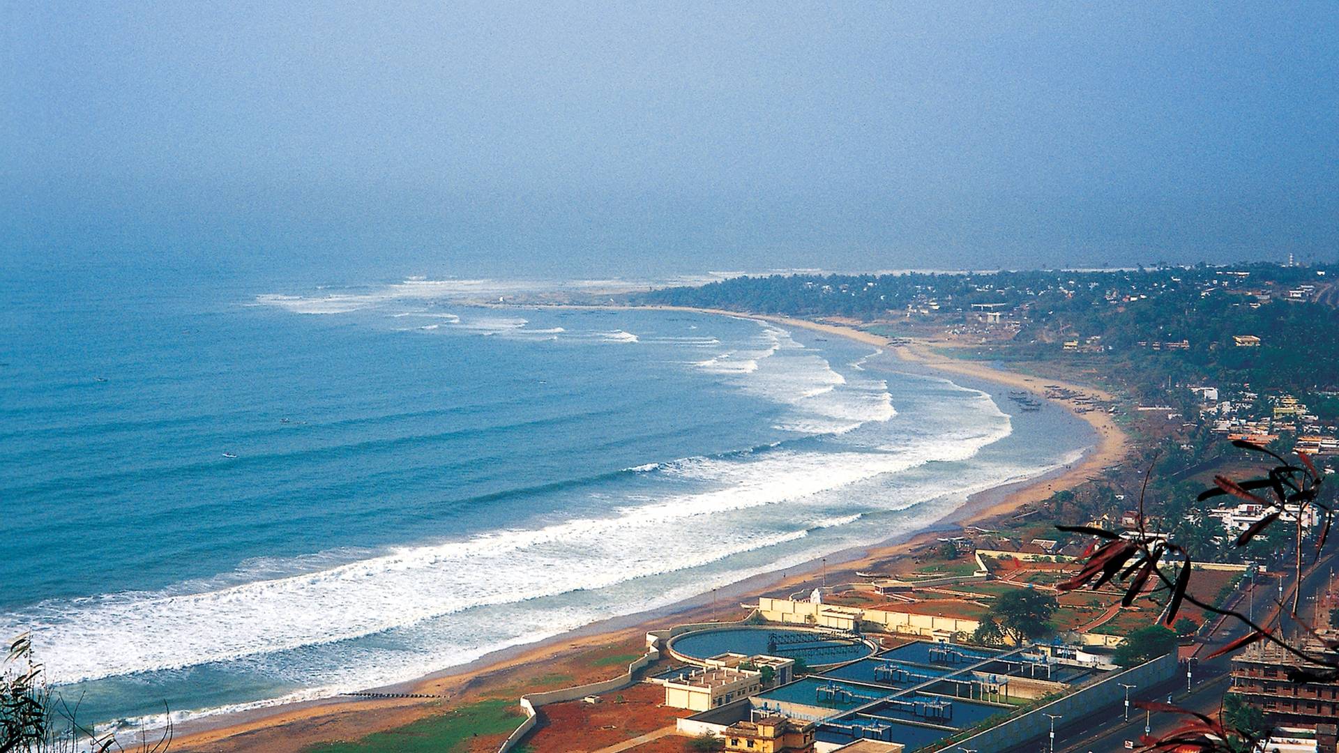 1920x1080 Surfing in Visakhapatnam, India