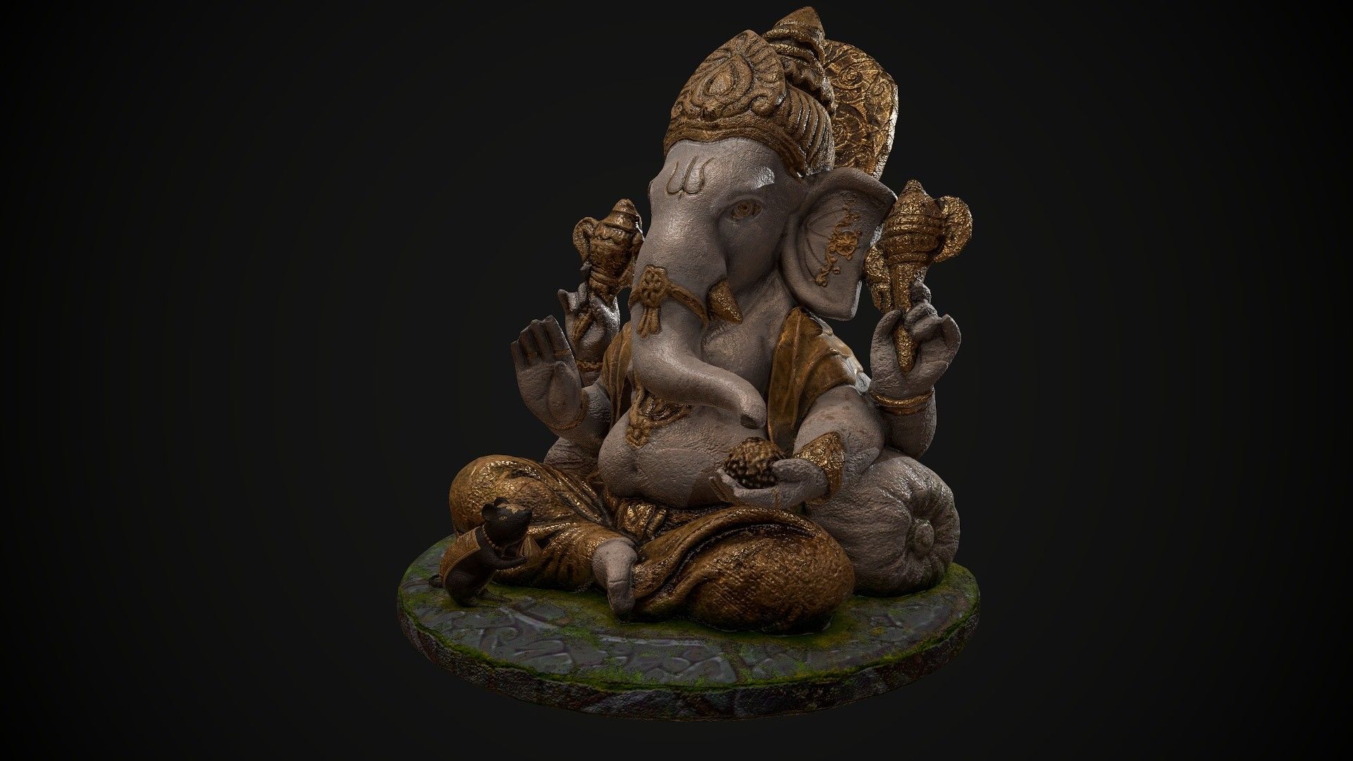 1920x1080 Piyush Gadage Mahakaya { Lord Ganesha }