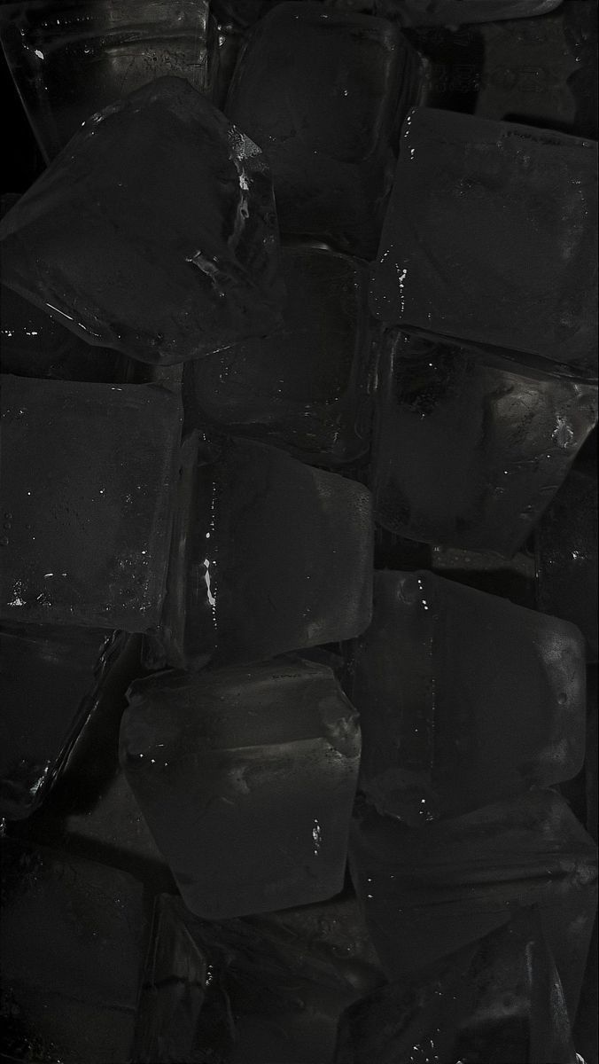 676x1200 Black and White Ice Cube Stacked Wallpaper. Aesthetically pleasing picture black, Dark ice wallpaper, Smoky
