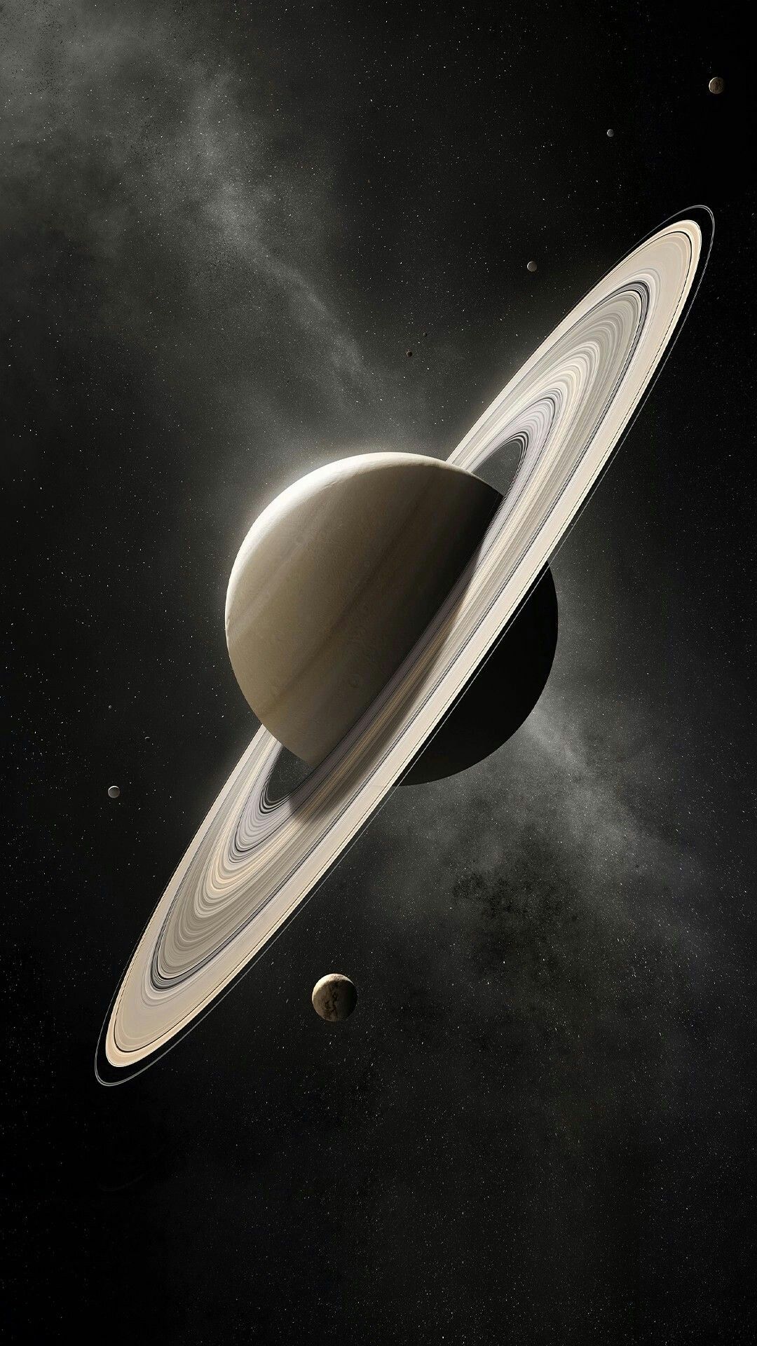1080x1920 Wallpaper Saturn, Astronomical Object, Art, Space, Outer Space, Background Free Image