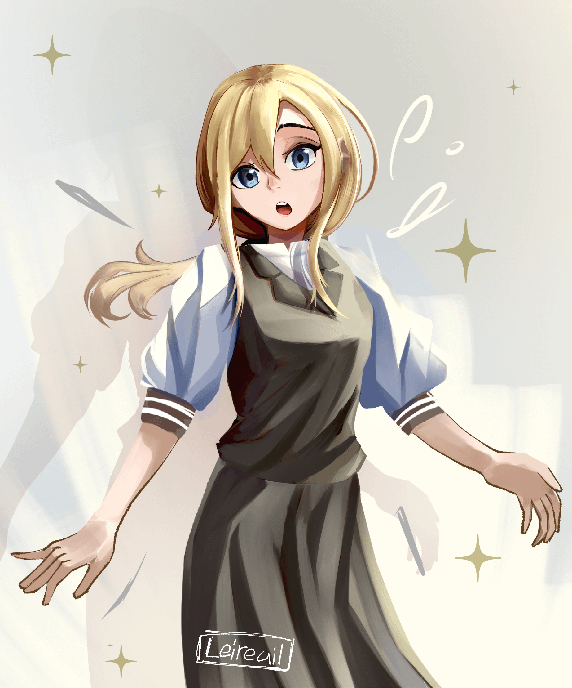 1846x2218 I drew Krista Lenz from Attack on Titan, hope you'll like it!